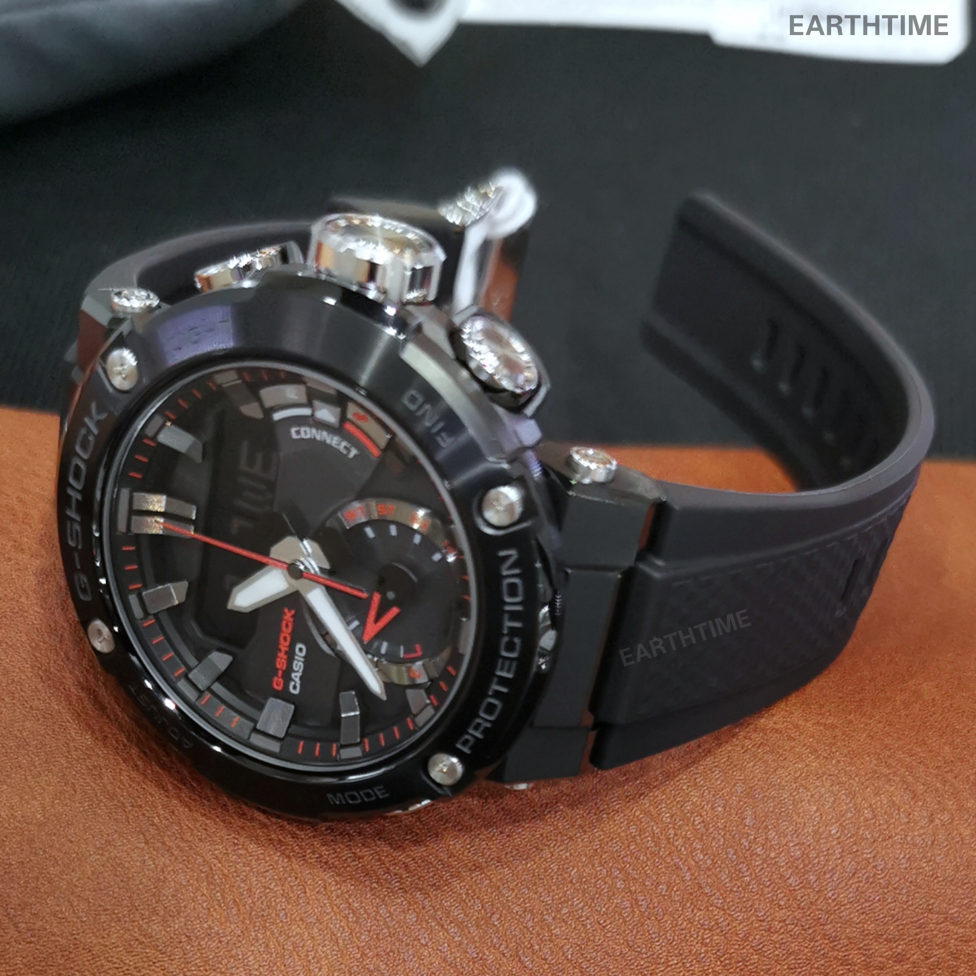 G-Shock G-STEEL Bluetooth Carbon Core Guard ของใหม่แท้100% รับประกัน 1 ปี รุ่น GST-B200B-1ADR