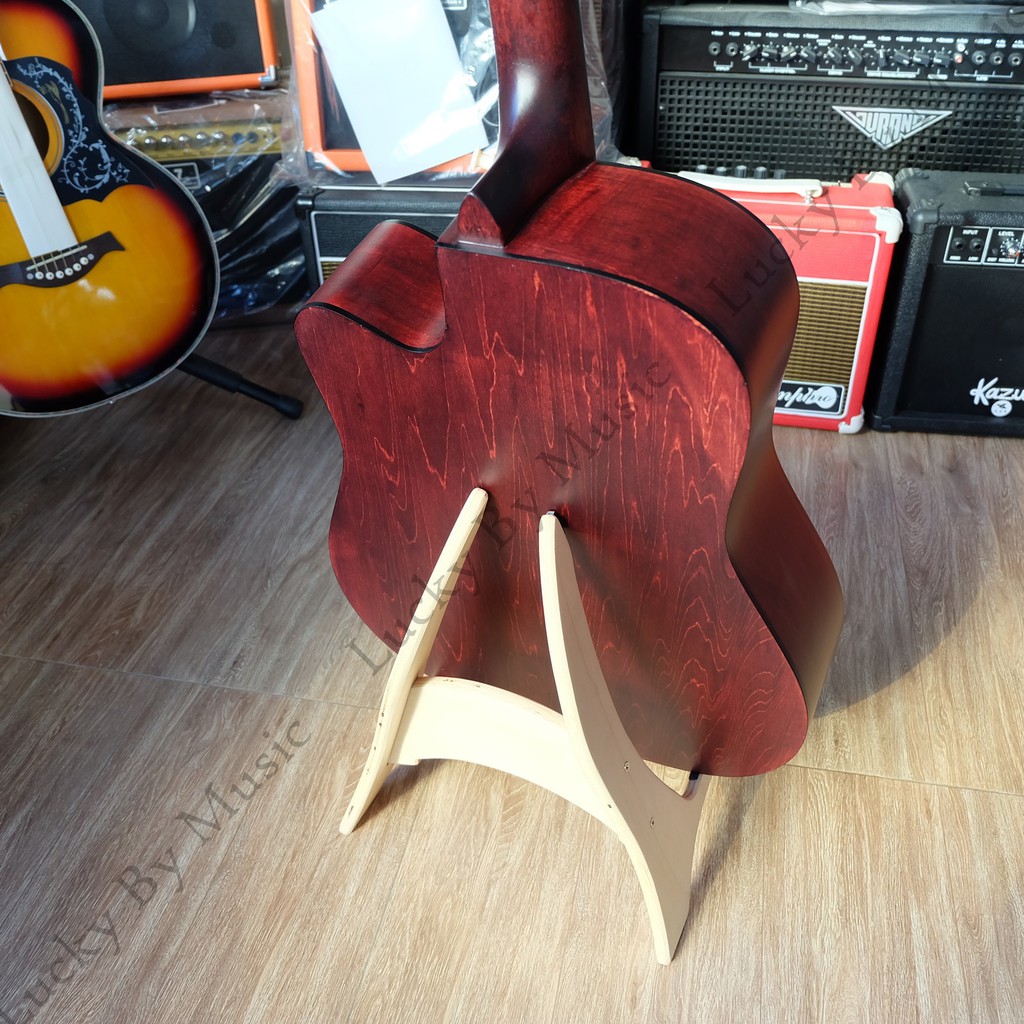 กีต้าร์โปร่งไฟฟ้า 41 นิ้ว Passion รุ่น Retro ฟรี กระเป๋า/คาโป้/สายแจ๊ค/ปิ๊ก2อัน/ใบคอร์ด/ประแจ/ปิ๊กกาดแดง