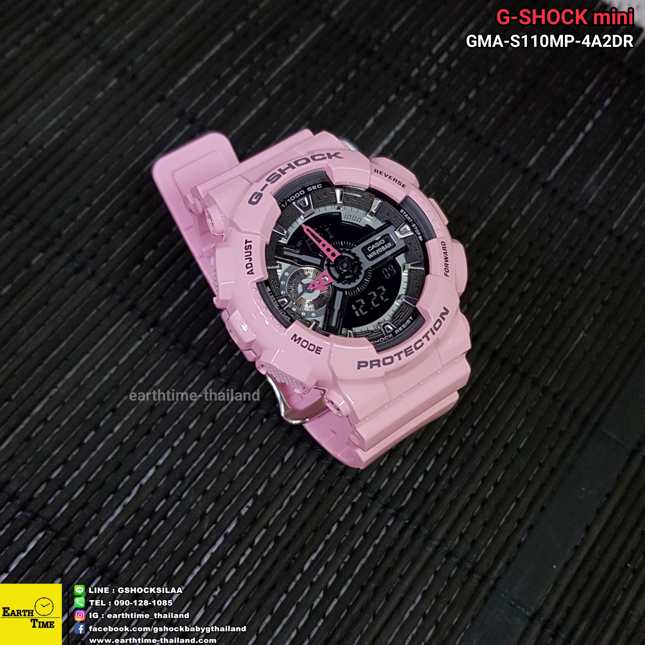 G-ShockMini ของใหม่แท้100% รับประกัน 1 ปี GMA-S110MP-4A2DR