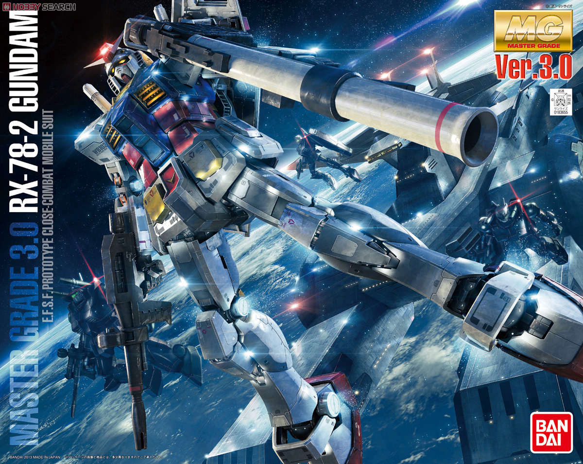 (Bandai) MG1/100 RX-78-2 Gundam Ver.3.0