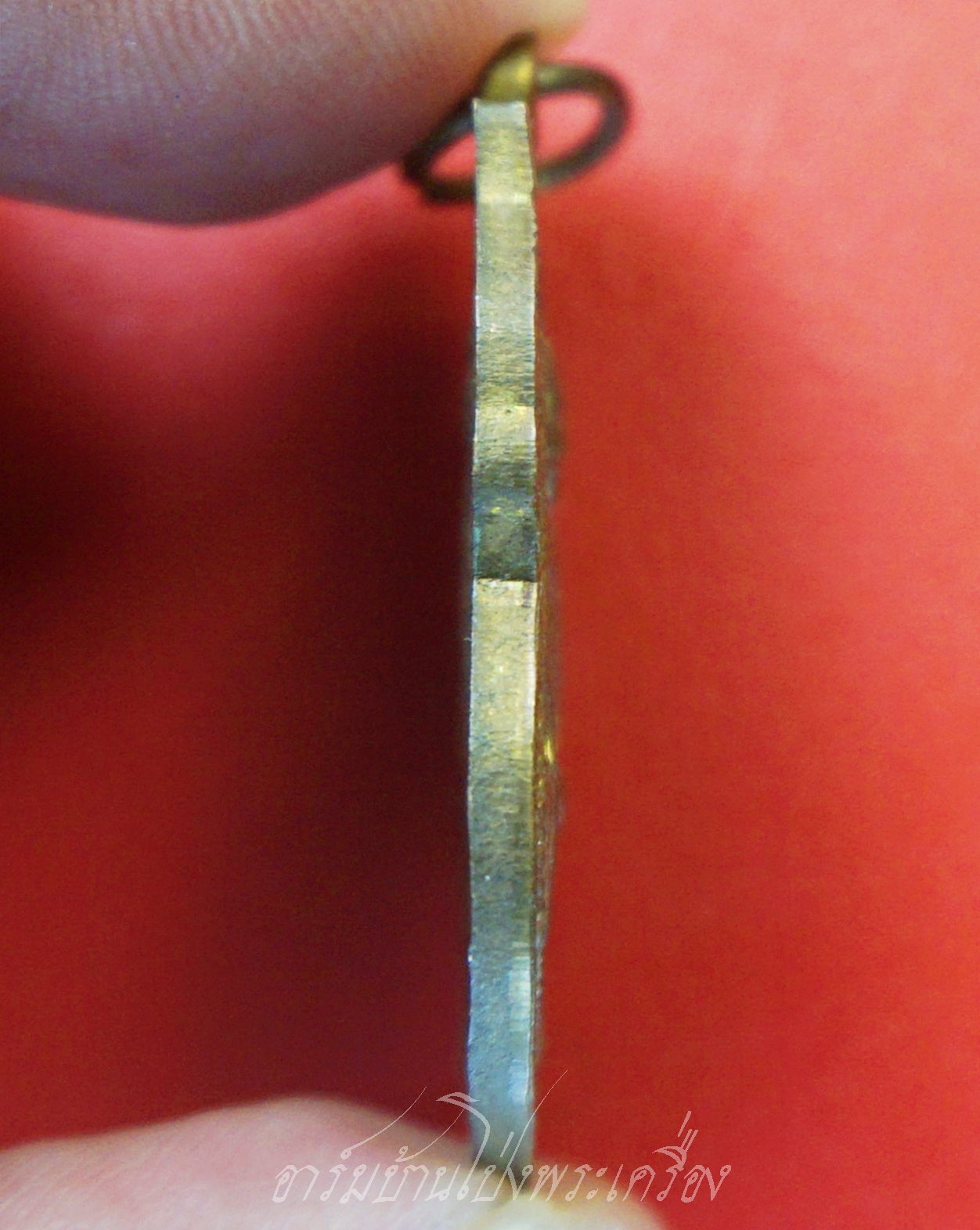 พระอุปัฌาช์(อ.ภ.ว.) วัดถ้ำเขาคันหอก จ.กาญจนบุรี ปี๒๕๔๕ เนื้อฝาบาตร(องค์ที่1)