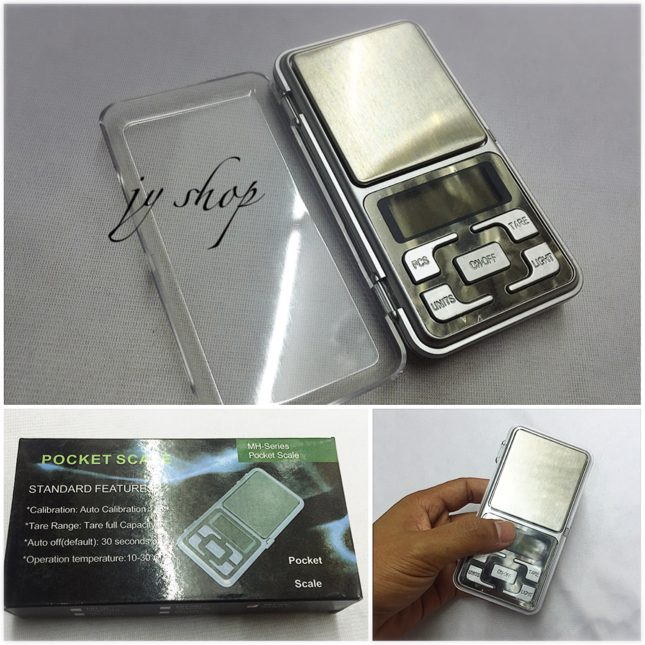 เครื่องชั่งน้ำหนักดิจิตอล MH-Series แบบ 200g/0.01g