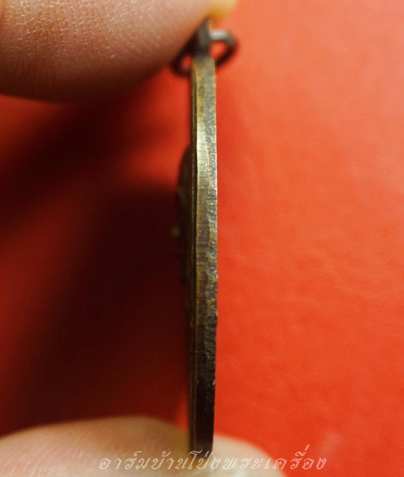 หลวงปู่บอน วัดหนองกบ เนื้อทองแดง ปี๒๕๓๖ ตอก 1 โค๊ด(องค์ที่3)