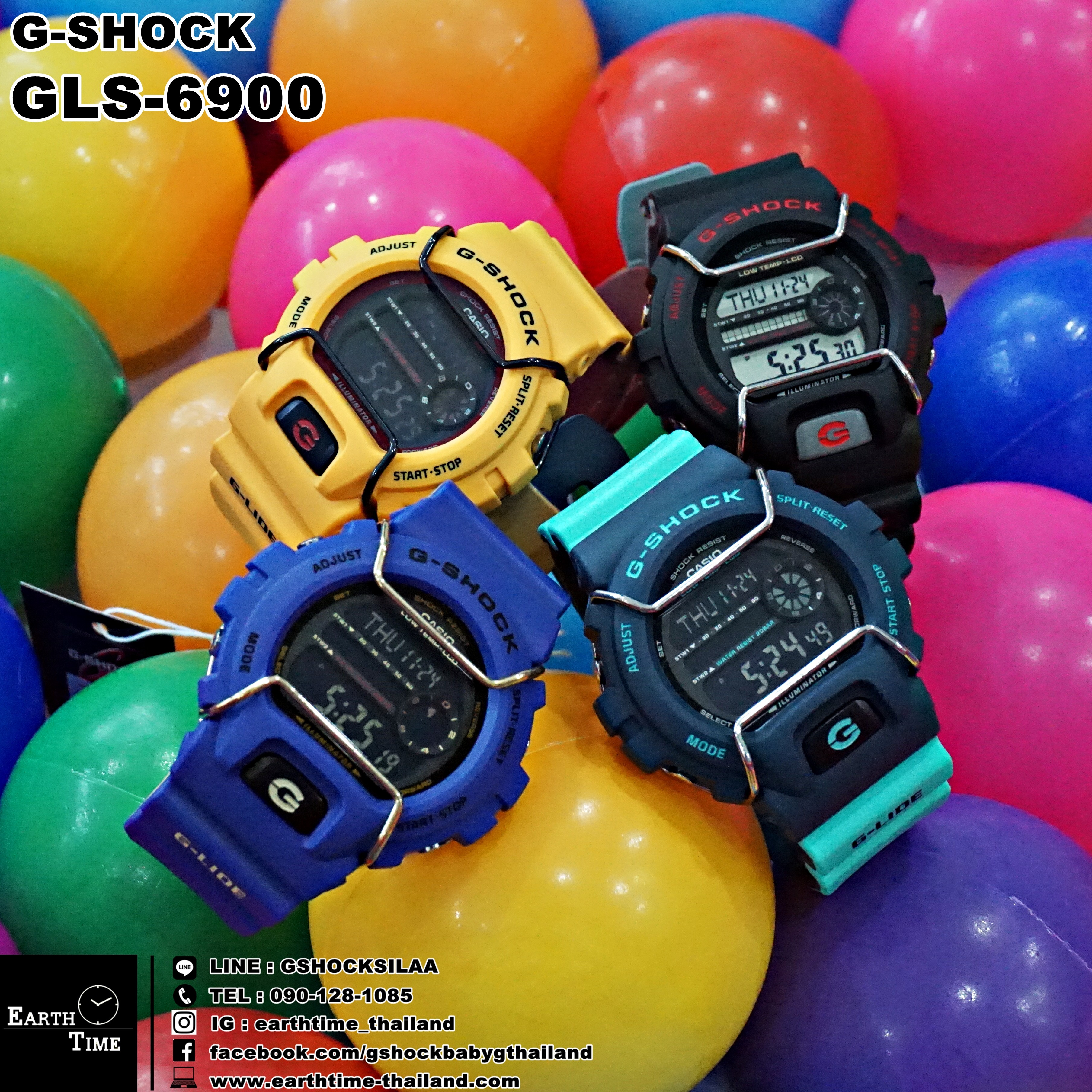 G-Shock ของใหม่แท้100% รับประกัน 1 ปี GLS-6900-1DR