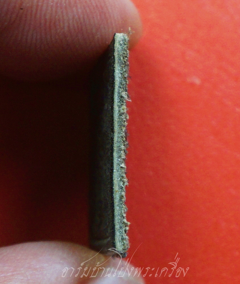 หลวงพ่อจำเนียร วัดถ้ำเสือ จ.กระบี่ รูปเหมือนตอกหนังแท้(องค์ที่1)