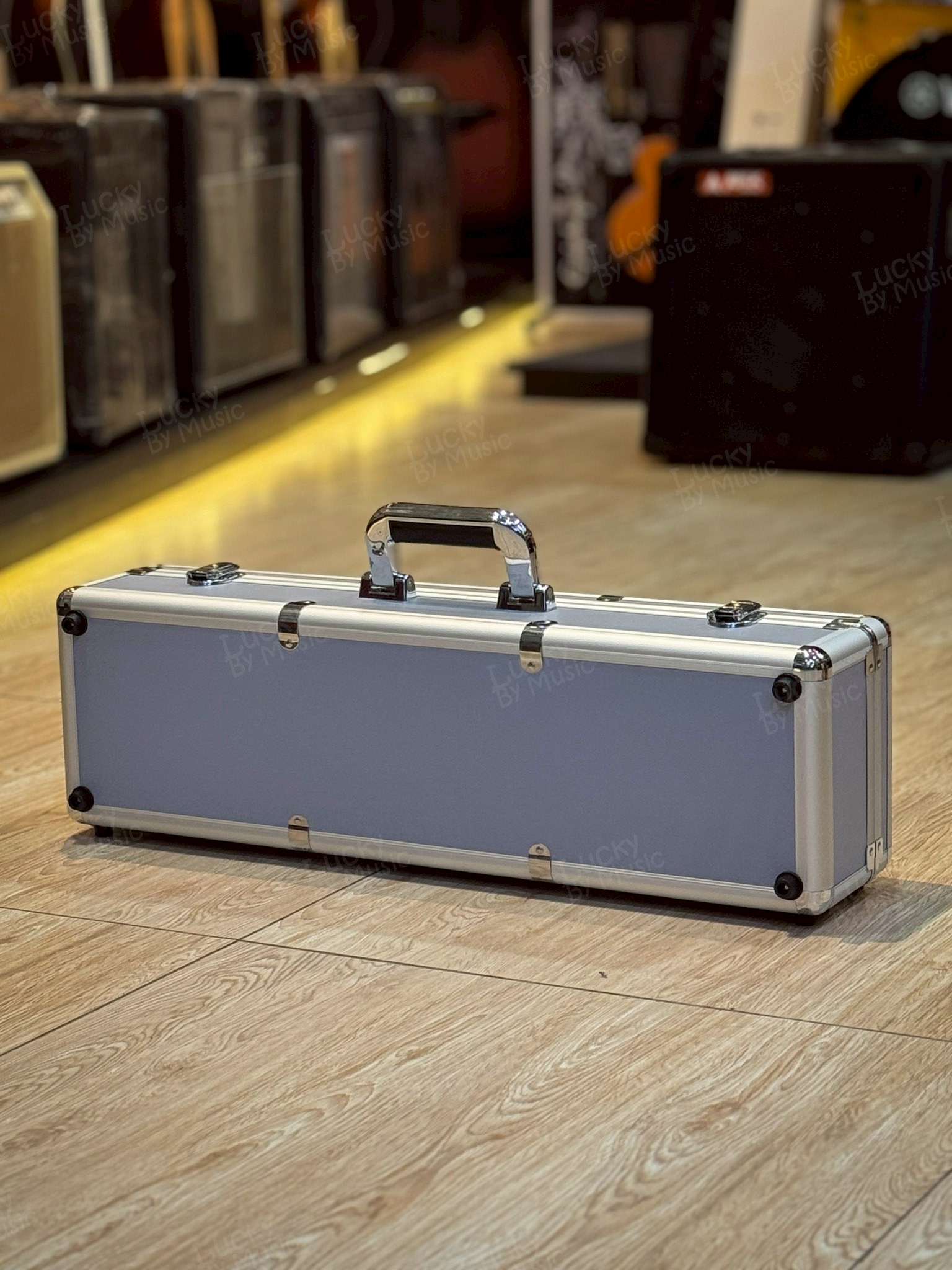 Rockboard by warwick DUO 2.2 บอร์ดเอฟเฟค พร้อมกล่องเคสอะลูมิเนียม ใส่เอฟเฟคได้หลายตัว