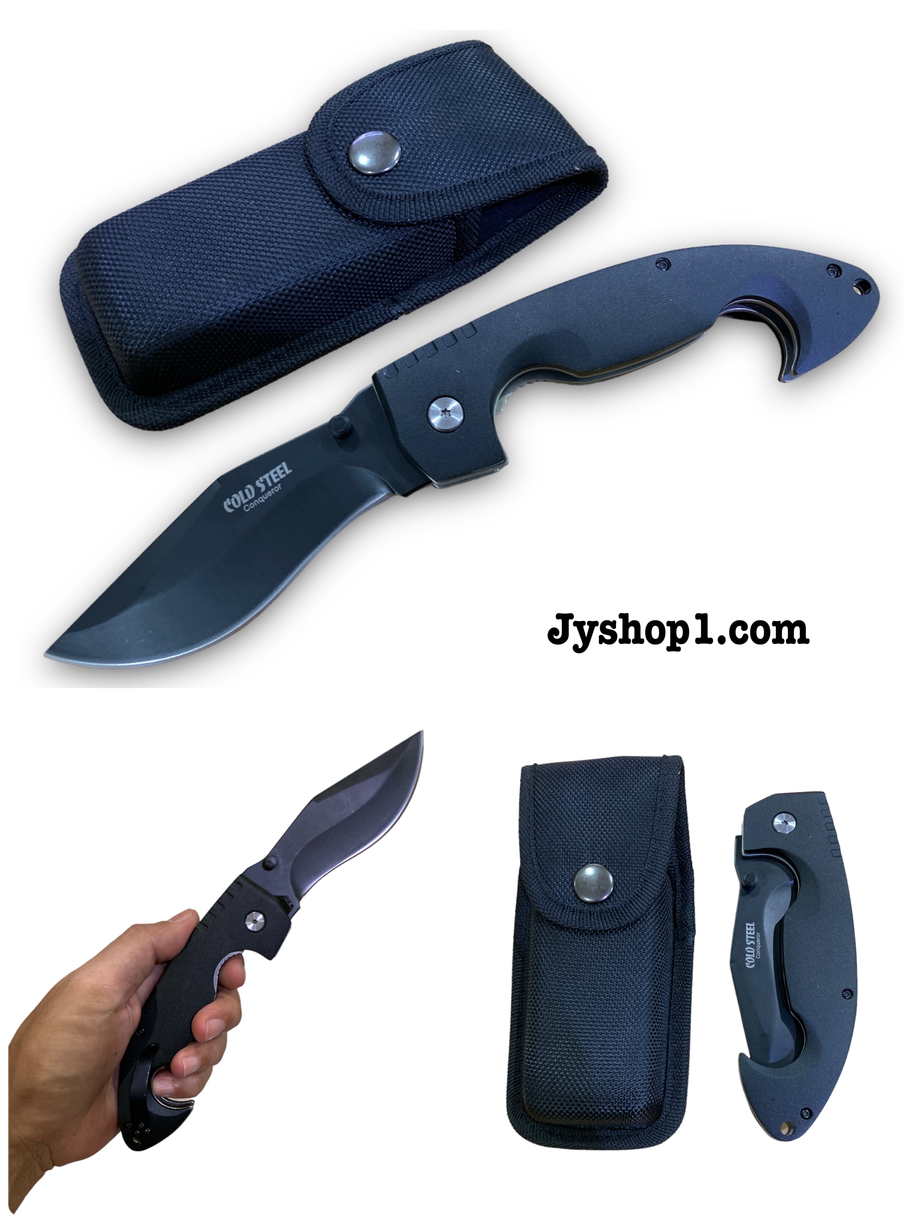 มีดพับ มีดพก Coldsteel Conqueror พร้อมส่ง ราคาถูก