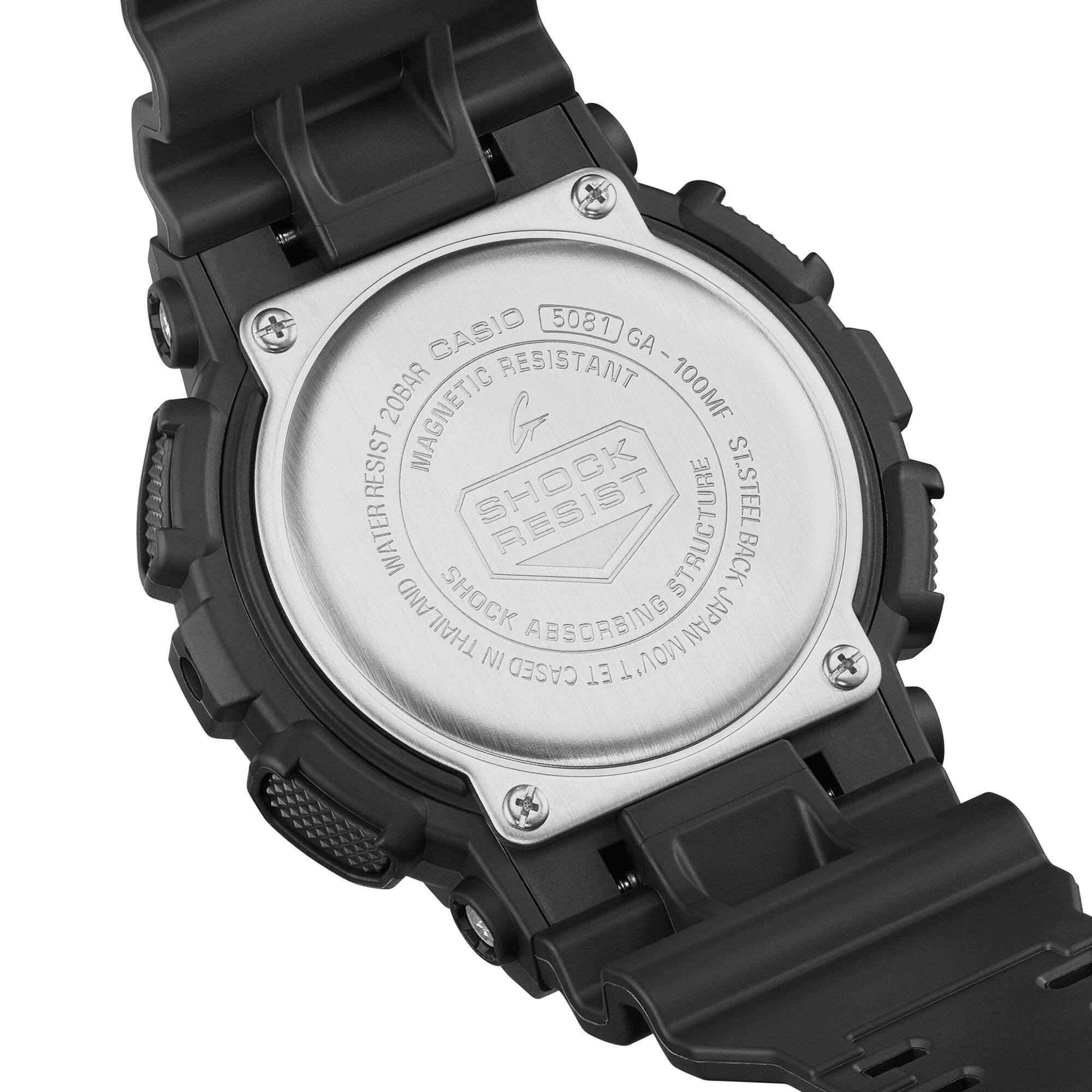 GA-100MF-1A l G-Shock Multi-Fluorescent Accents Series l G-SHOCK