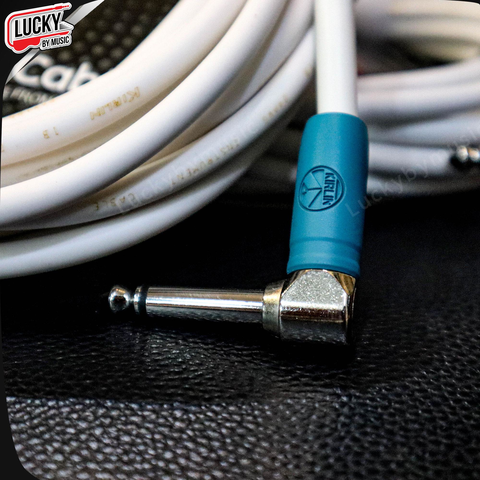สายแจ็คกีตาร์และเบส Kirlin IP-242 24AWG หัวตรง/หัวงอ ขนาด 3 เมตร / ขนาด 6 เมตร เลือกสี - ขนาด