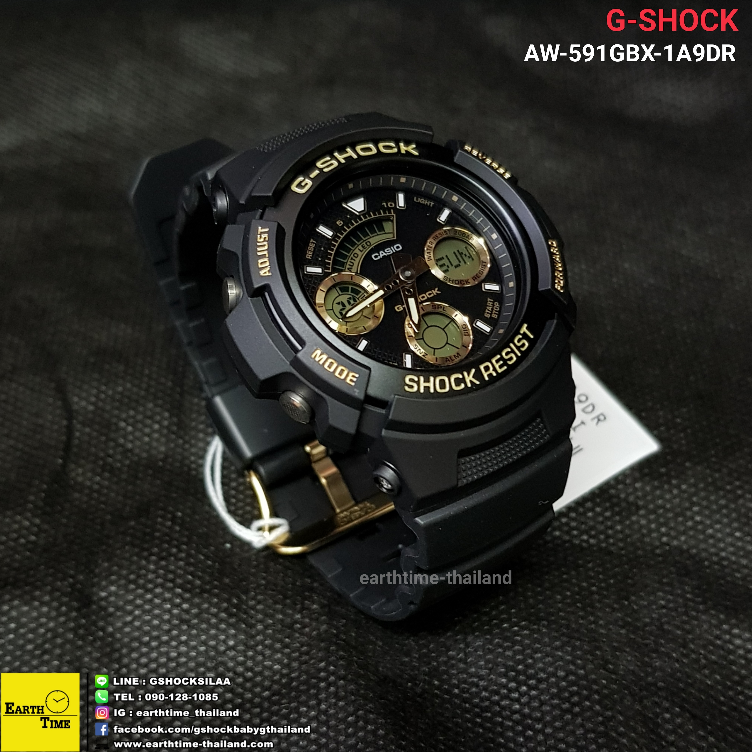G-Shock Rose Gold & Gold Series ของใหม่แท้100% รับประกัน 1 ปี รุ่น AW-591GBX-1A9DR