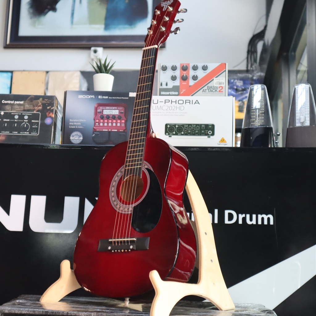 TAKANE TN-30 สีโอ็ค กีต้าร์โปร่ง 30 นิ้ว ของแถม 9 อย่าง