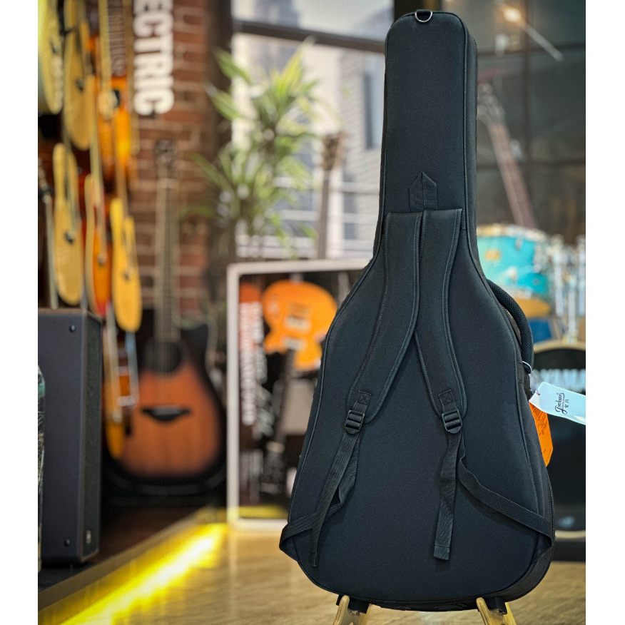 ซอฟท์เคสโปร่ง Jinchuan JC สีดำ มีล็อคหน้า B-1819 กระเป๋ากีตาร์โปร่ง ขนาด 41 นิ้ว บุฟองน้ำหนามาก มีรองคออย่างดี