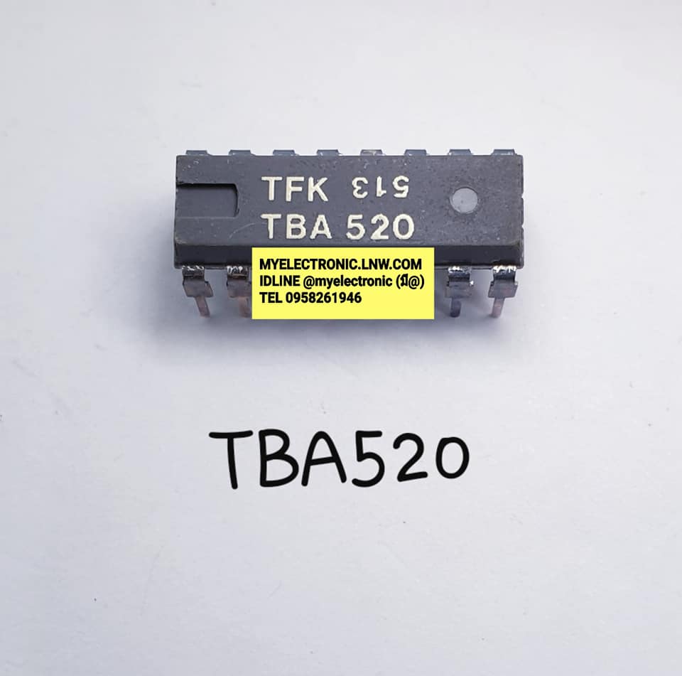 TBA520ยี่ห้อTFKตัวถังDIP16ขาราคาตัวละบาท
