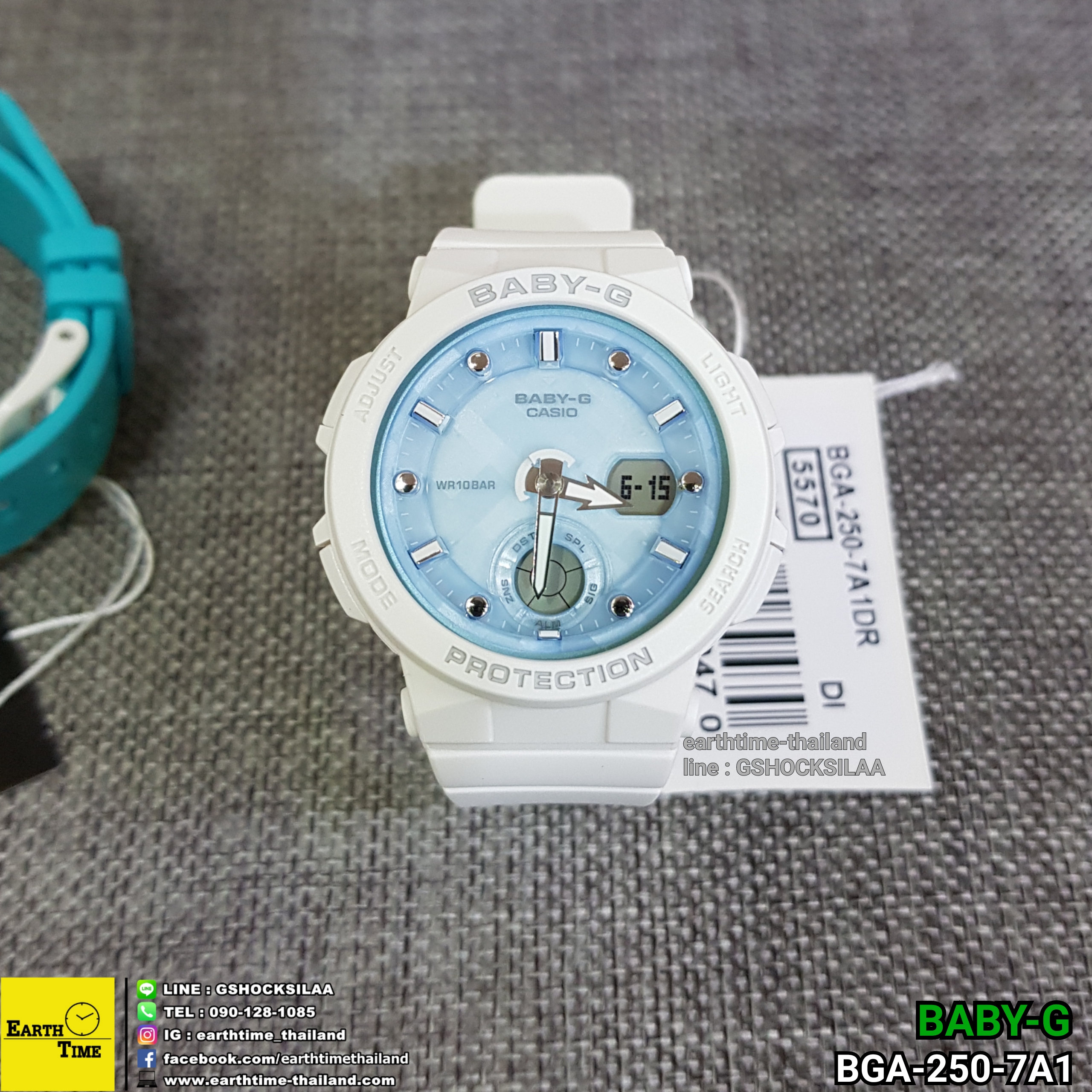 Baby-G Beach Style Series ของใหม่แท้100% รับประกัน 1 ปี BGA-250-7A1DR