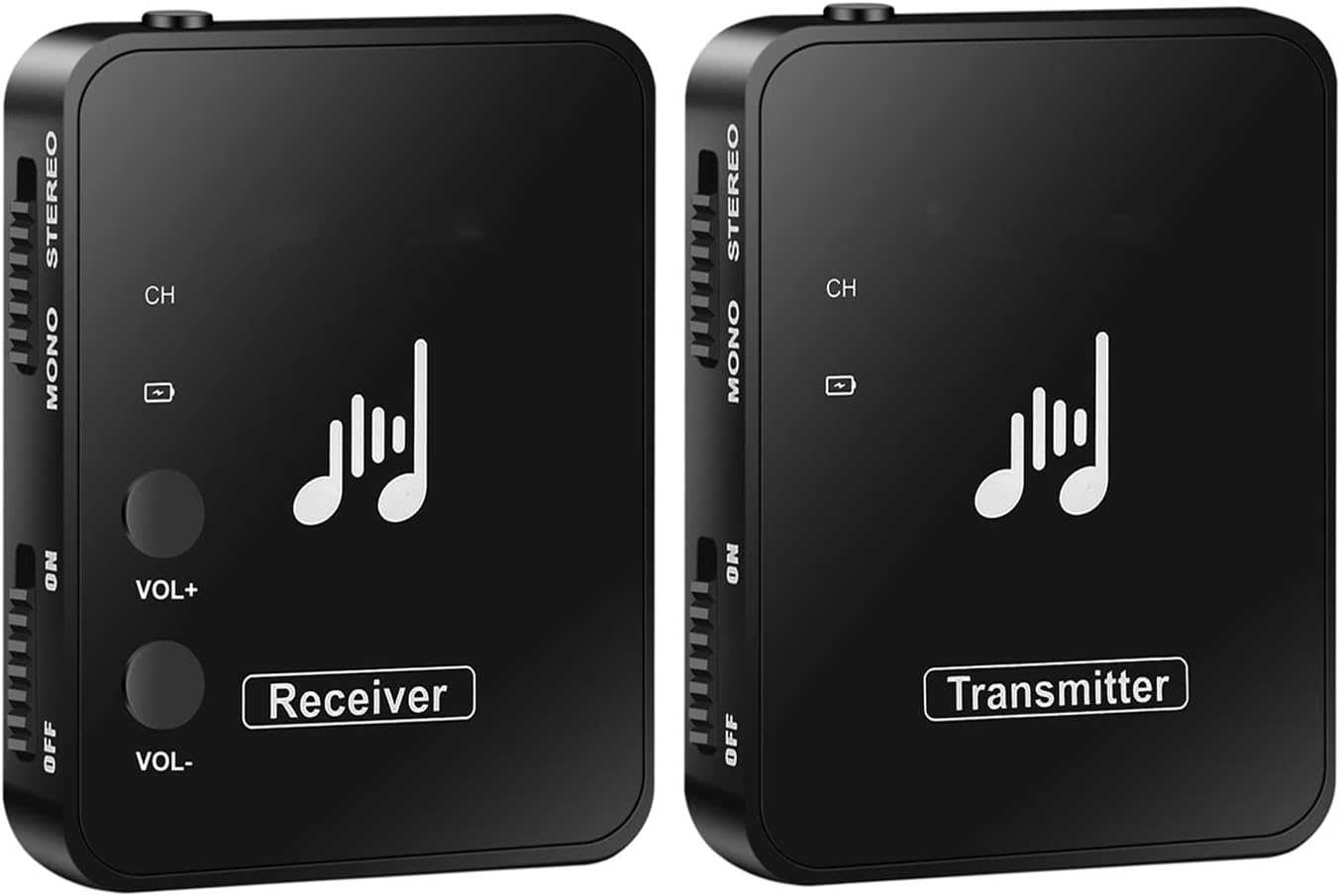 M-VAVE WP-10 2.4 GHz Wireless In-Ear Monitor System ระยะการส่งข้อมูลไกลถึง 30 เมตร