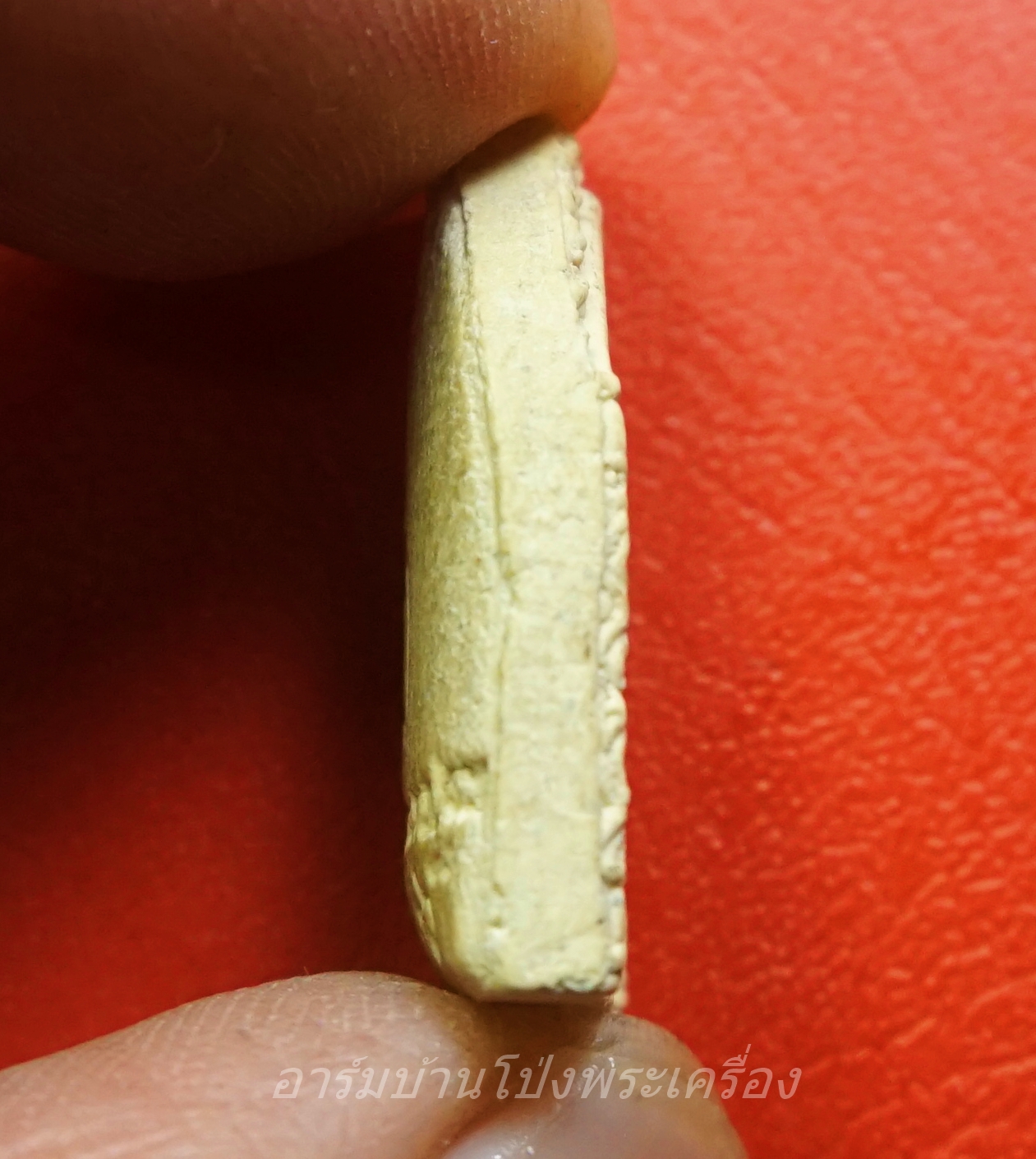 หลวงพ่อเปิ่น วัดบางพระ พระผงขี่เสือ ปี๒๕๓๖ ทรงห้าเหลี่ยม เสาร์ห้า (องค์ที่2)