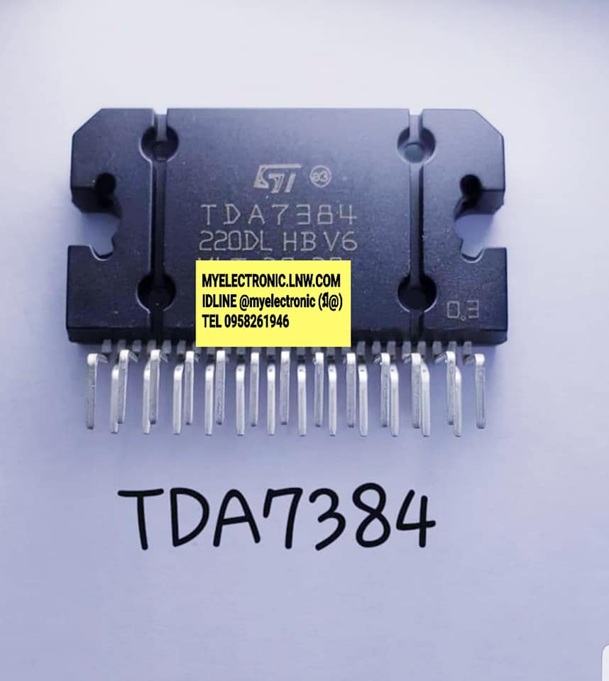 ICTDA7384ยี่ห้อSTตัวถังSIL25ขางอราคาตัวละ