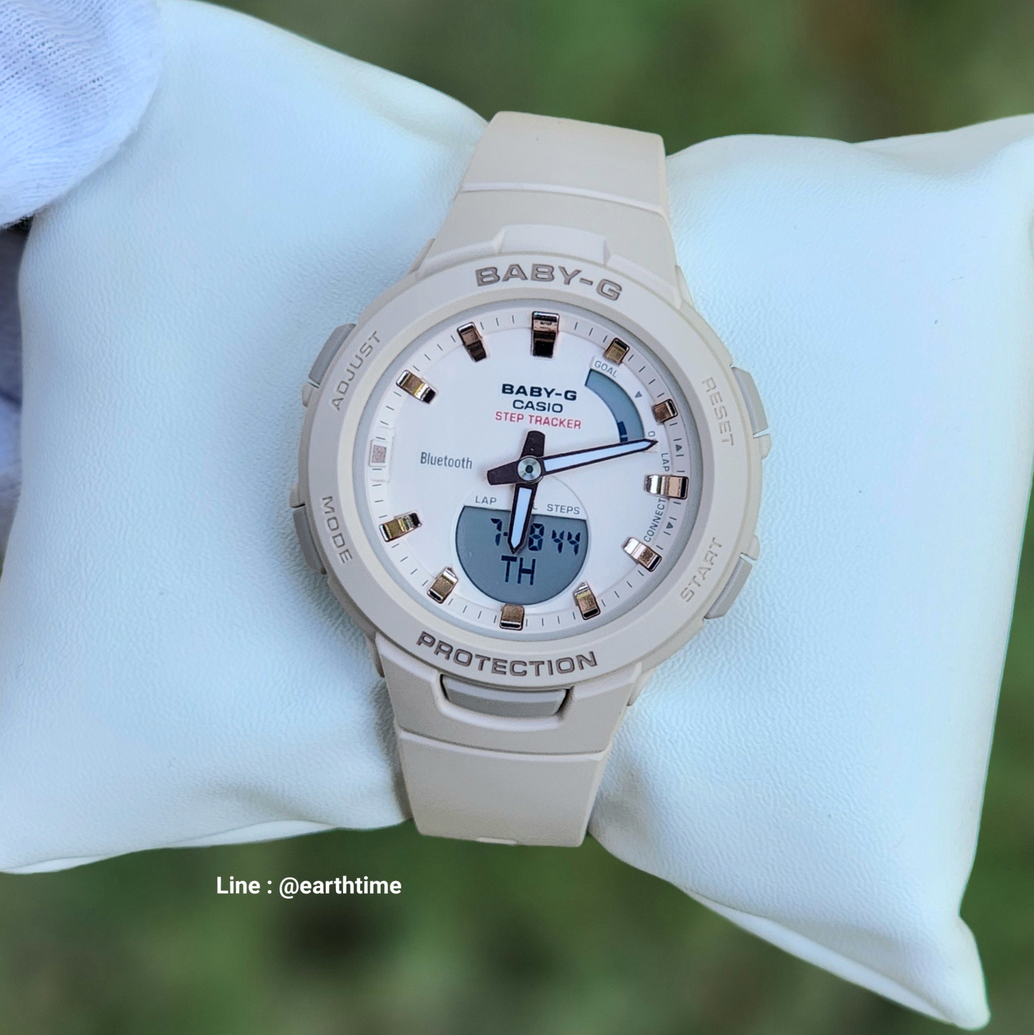 Baby-G Step Tracker and Bluetooth ของใหม่แท้100% รับประกัน 1 ปี รุ่น BSA-B100-4A1