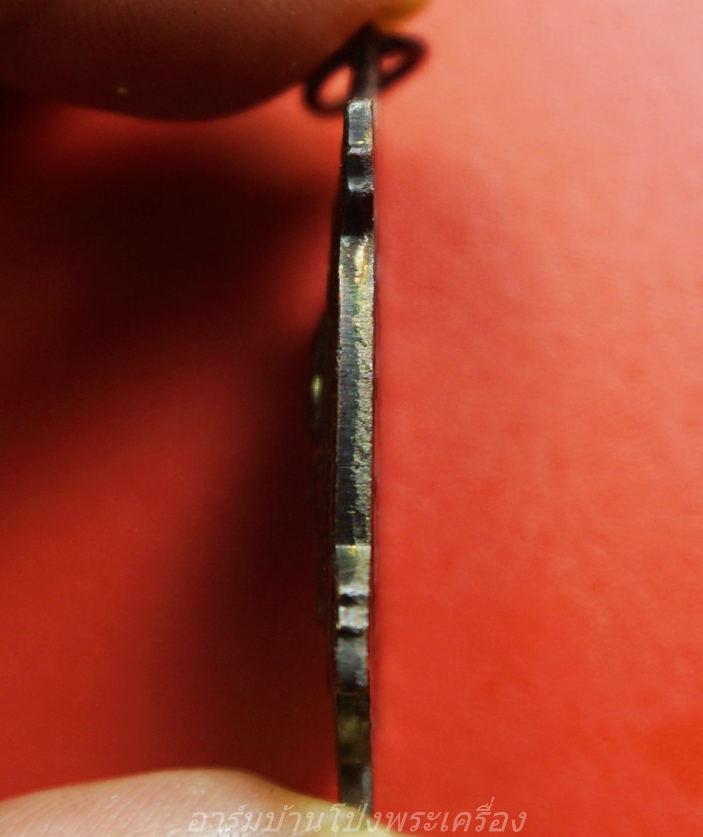 หลวงพ่อบ้อง วัดห้วยผักชี พญาเต่ารุ่นสิวลีมหาลาภ ปี๒๕๓๙ เนื้อทองแดง หลวงปู่หลิวร่วมปลุกเสก(องค์ที่3)