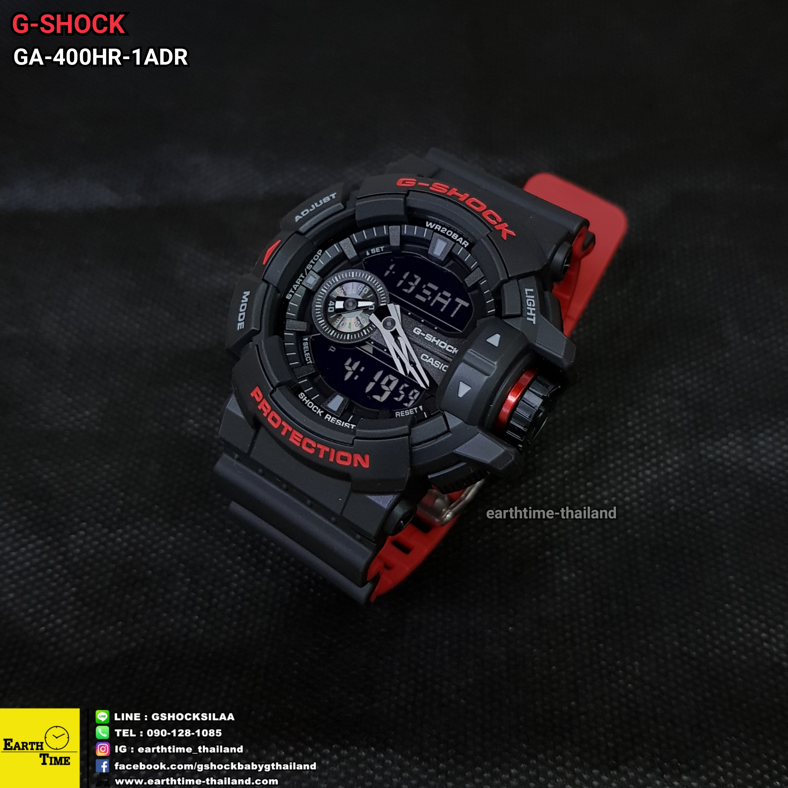 G-Shock ของใหม่แท้100% รับประกัน 1 ปี GA-400HR-1ADR