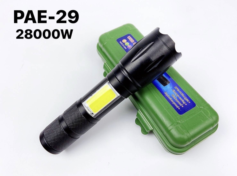 ￼ไฟฉาย ไฟฉายชาร์จไฟ USB Ultrafire Pae-29