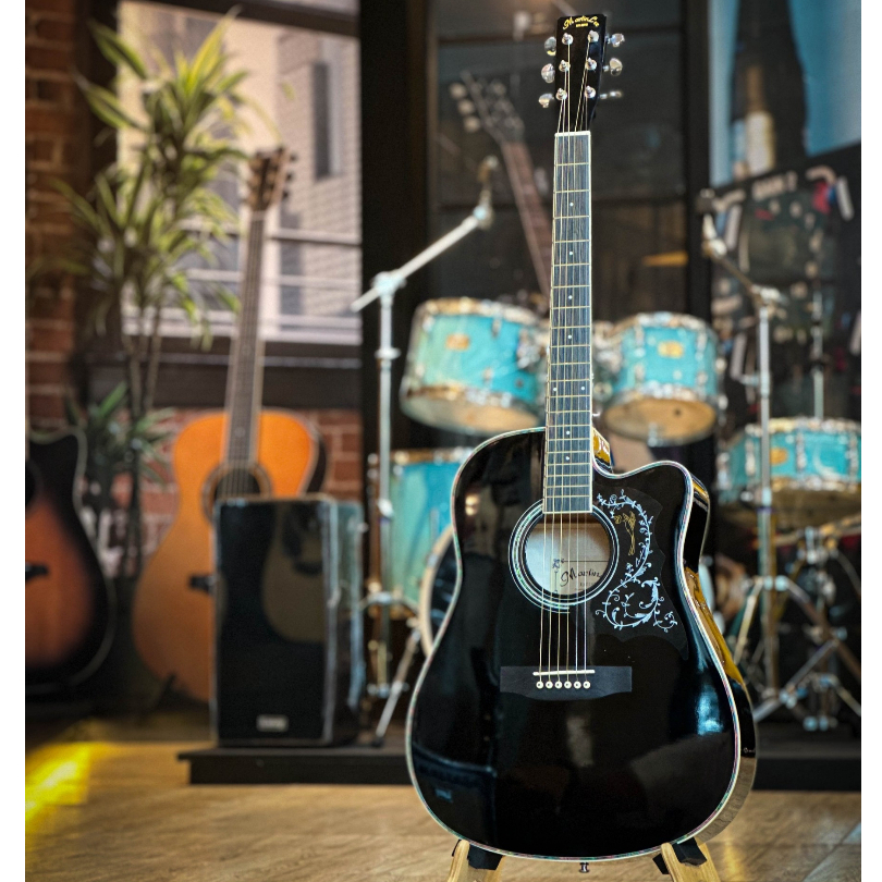 (รุ่นใหม่!🔥) กีต้าร์โปร่ง Martin lee MD-410C + ปิ๊กกาดปีกนก 41 นิ้ว ของแถมสุดคุ้ม *รับประกันสินค้า* สำเนา