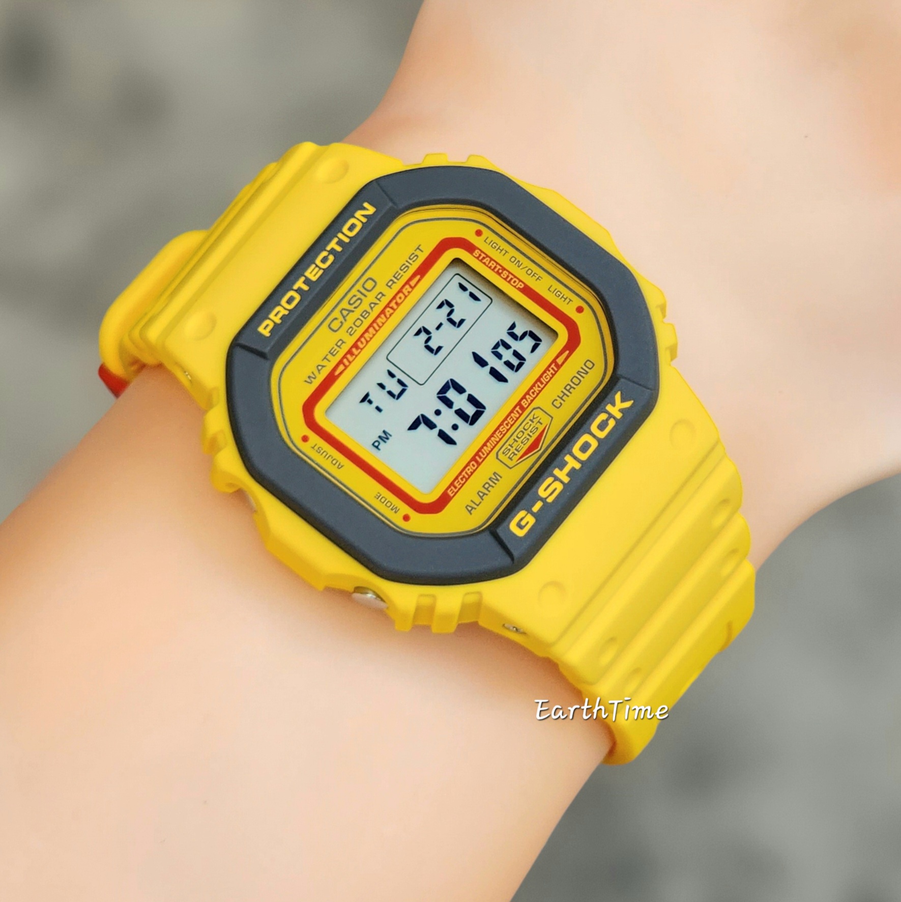 DW-5610Y-9 l Classic Yellow G-Shock Series l G-SHOCK