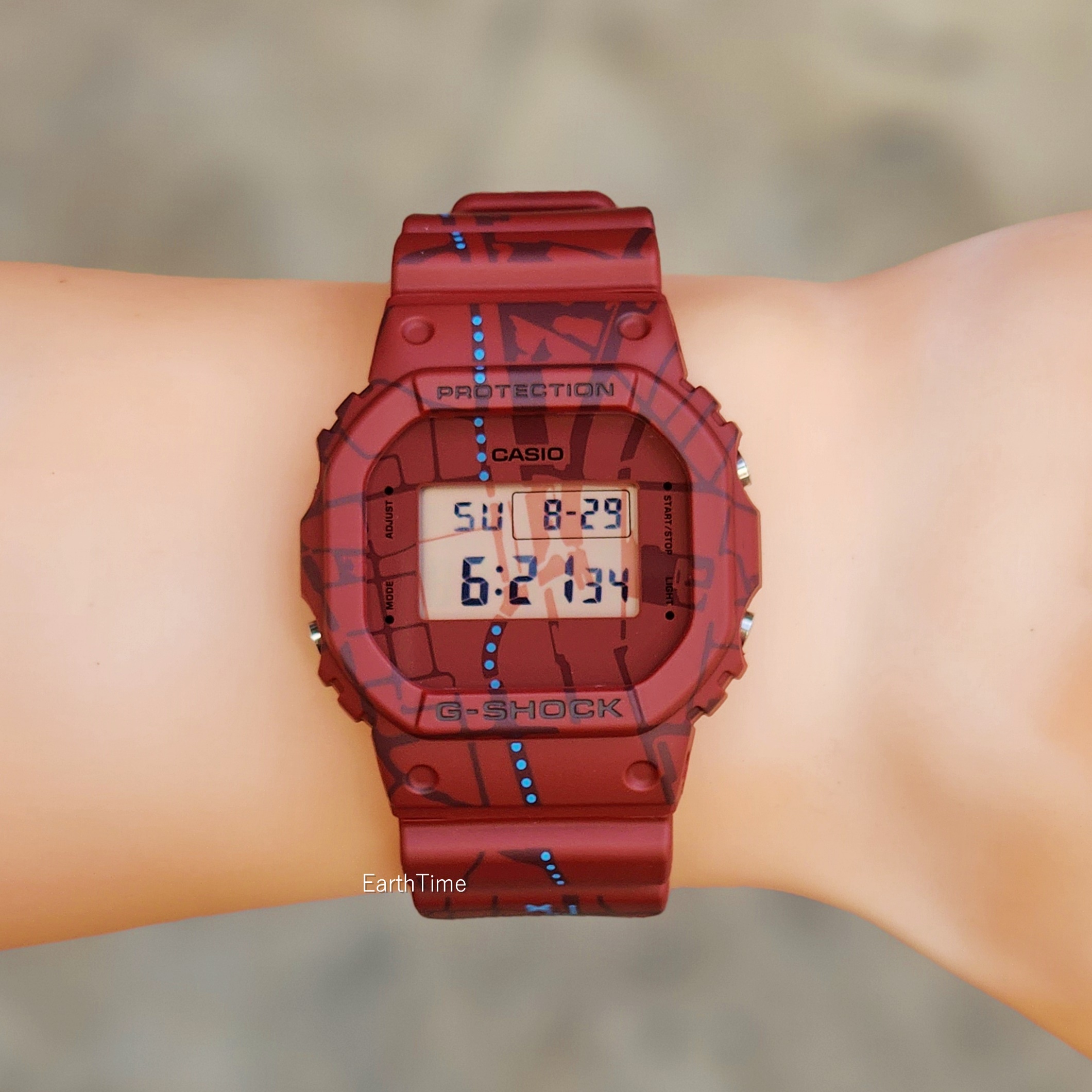 DW-5600SBY-4 l G-Shock Treasure Hunt Series with map of Shibuya l G-SHOCK
