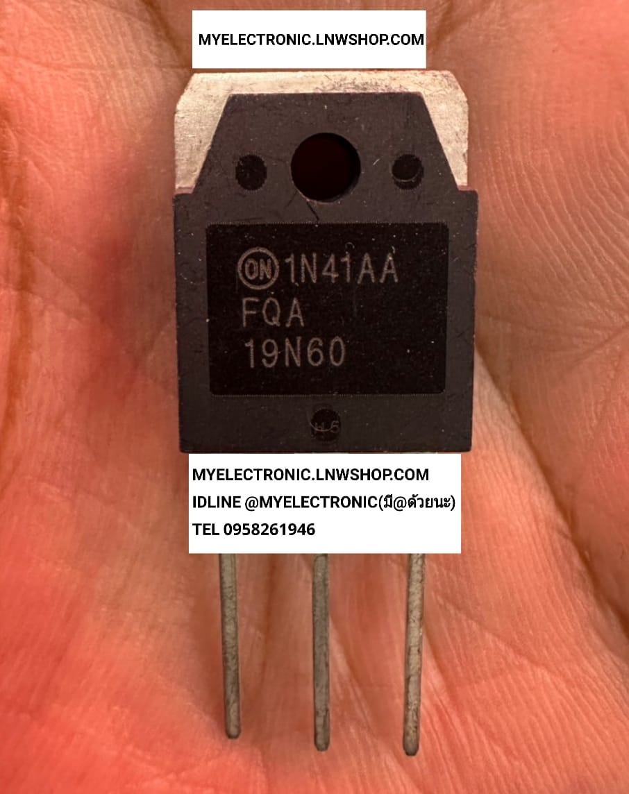ขาย FQA19N20 ตัวถัง TO-247 ยี่ห้อ ON-SEMI CONDUCTOR ราคา ตัวละ . . . . หน่วย บาท
