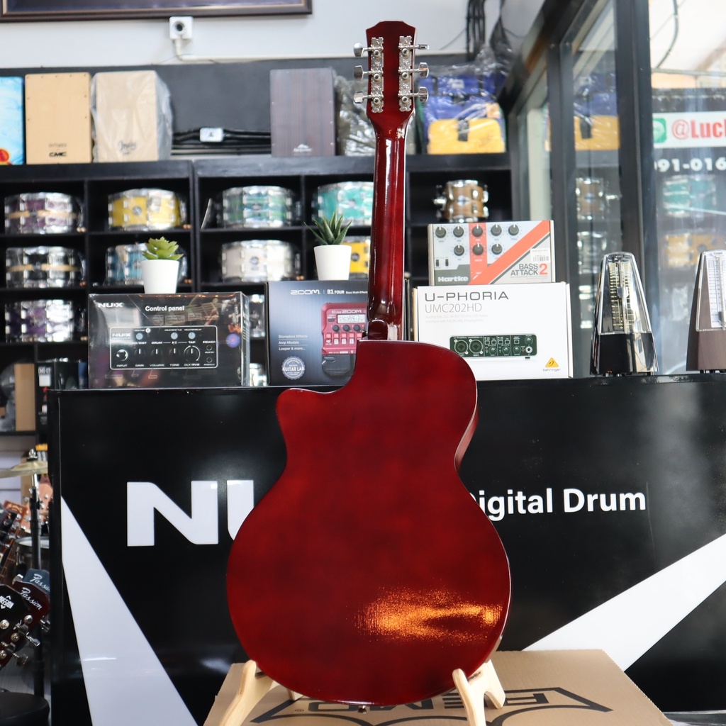 กีต้าร์โปร่ง Martin lee รุ่น ML-38C สีไม้ ขนาด 38 นิ้ว