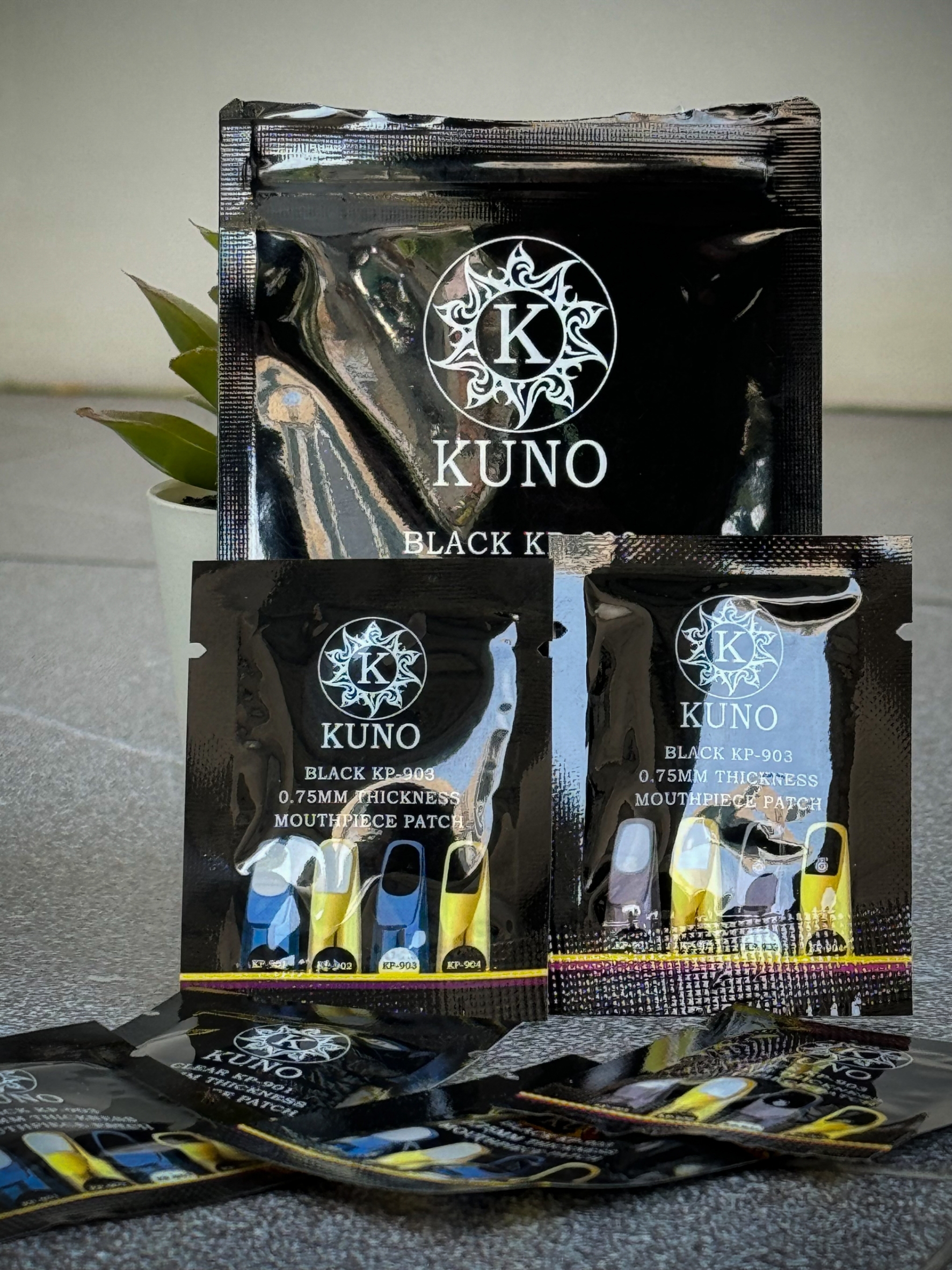 KUNO KP-903 ยางรองฟัน สำหรับวูดวิน Woodwind หนา 0.75MM /ซื้อแยก หรือ ยกแพ็ค