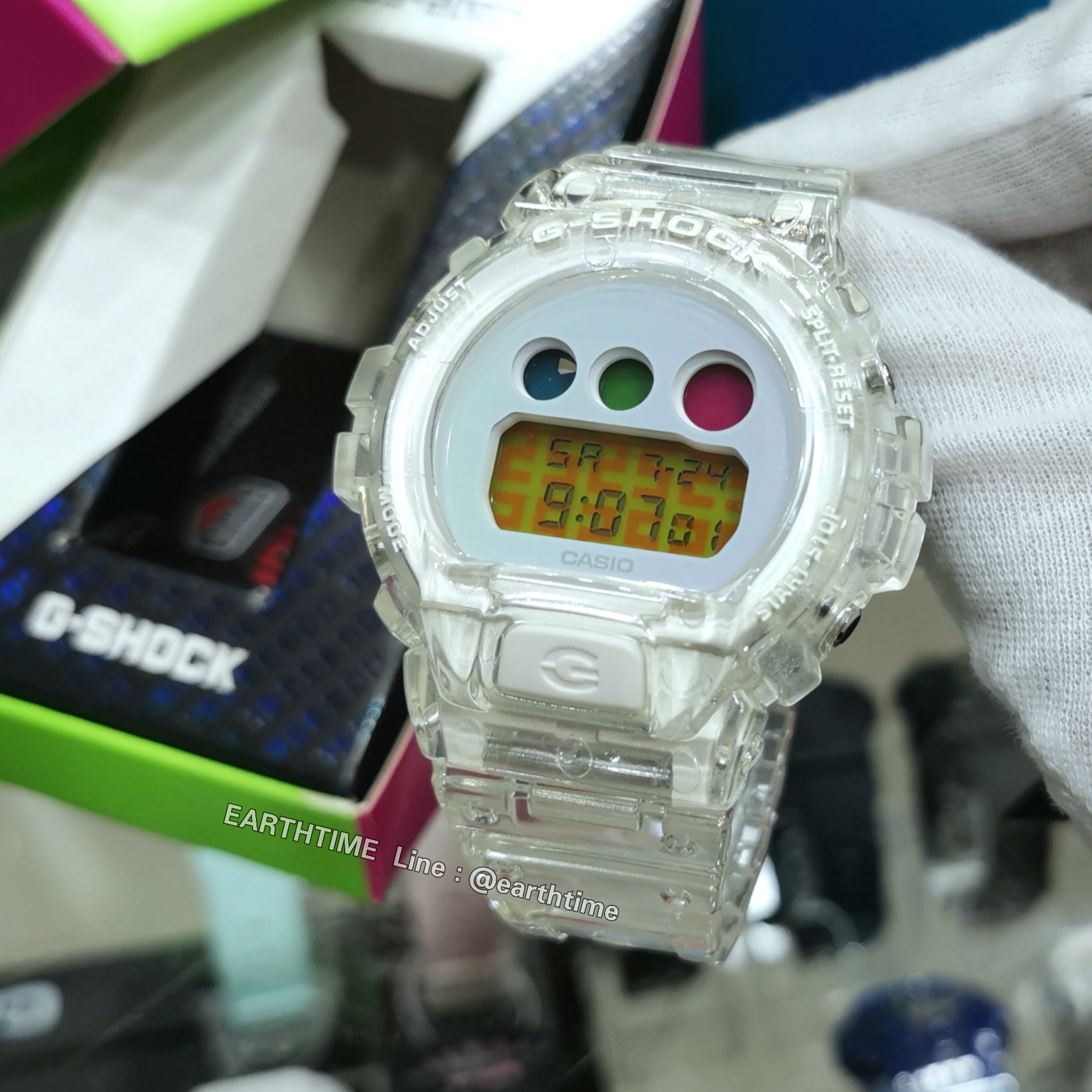 G-Shock is celebrating the 25th anniversary of the DW-6900 Limited รุ่น DW-6900SP-7