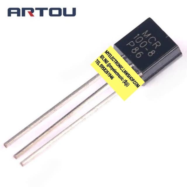 ขาย MCR100-8 ตัวถัง TO-92 ยี่ห้อ ราคา ตัวละ . . . หน่วย บาท