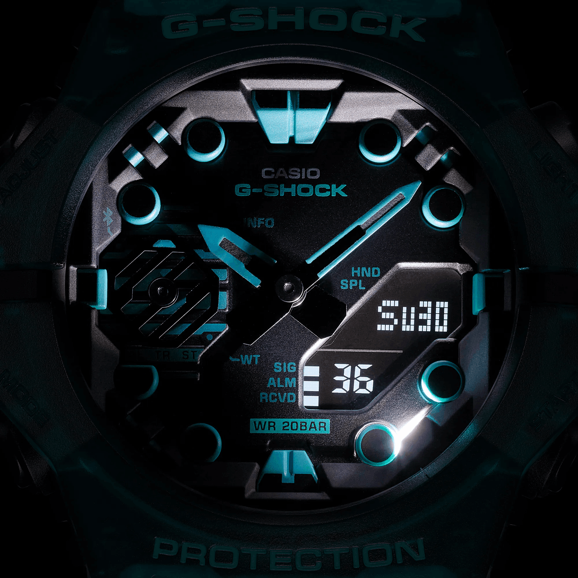 GA-B001G-2A l Carbon Core Guard and Bluetooth l GA-B001 Series l G-SHOCK