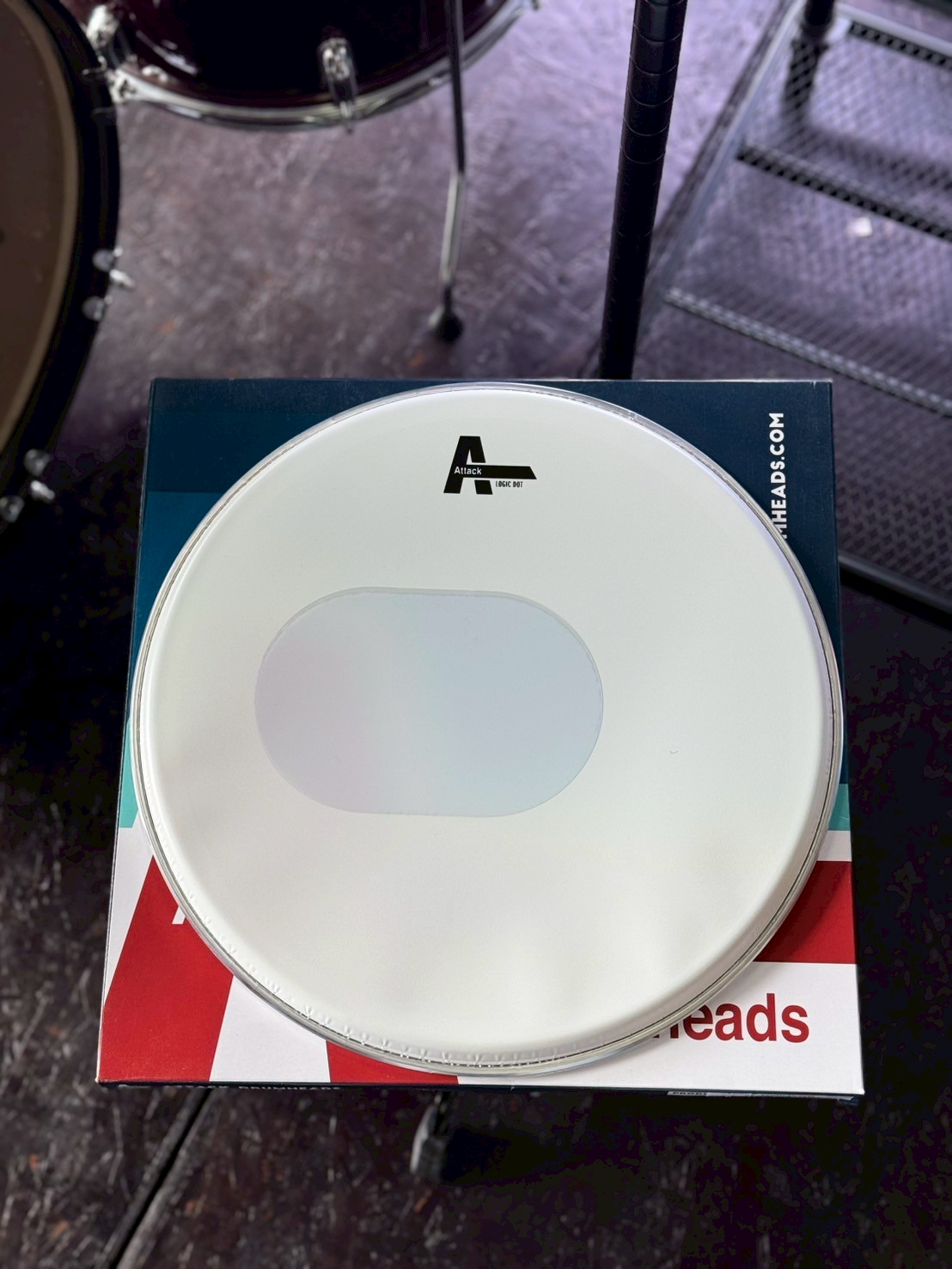 Designed in USA | หนังกลอง Attack LOGICDOT14 Logic Dot Snare Batter ขนาด 14 นิ้ว หนังกลองสแนร์ ชั้นเดียว หนา 10 มิล วัสดุพิเศษ Dynaflex