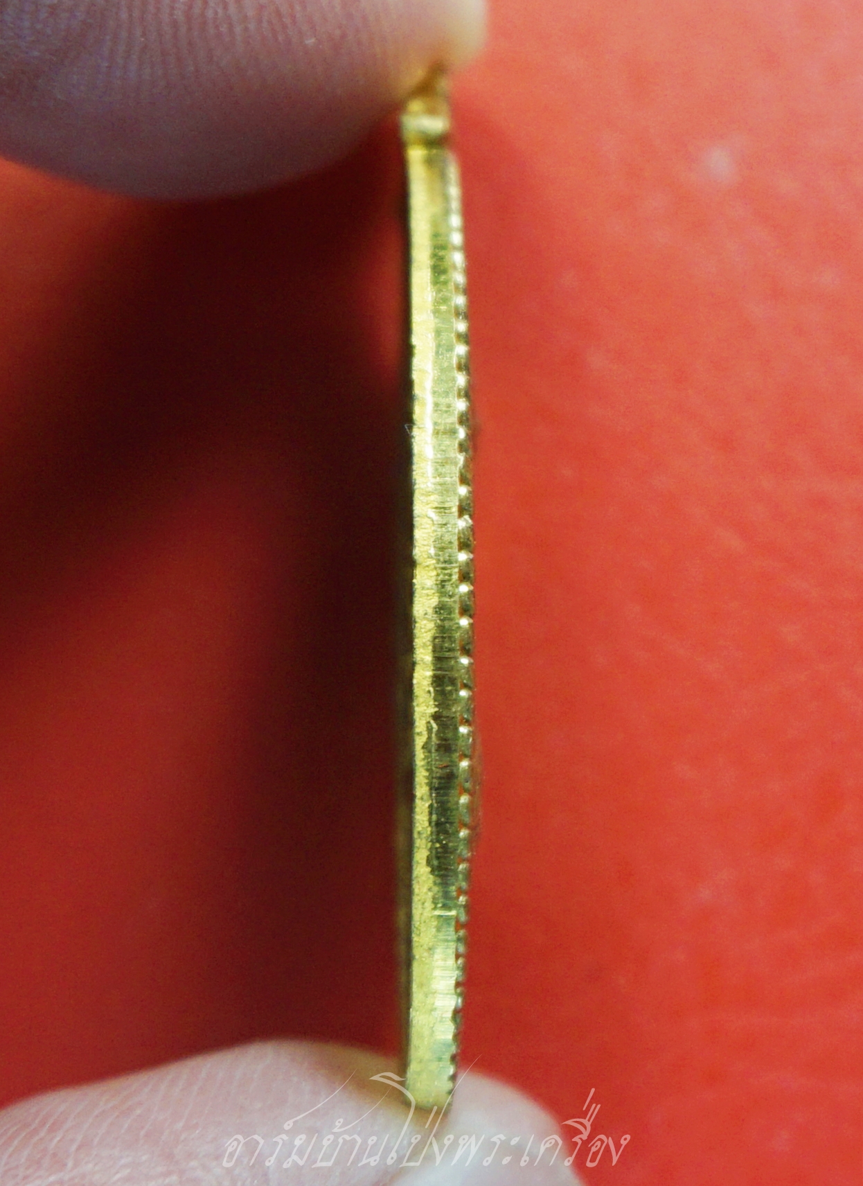 หลวงปู่แผ้ว วัดหนองพงนก หนุนดวง เนื้อฝาบาตร(องค์ที่2)