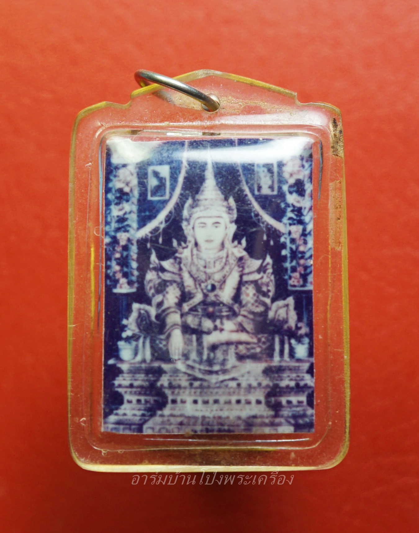 หลวงปู่องค์อินทร์สินธารา วัดเขากรวด จ.ราชบุรี รูปถ่าย เลี่ยมเดิม(องค์ที่1)