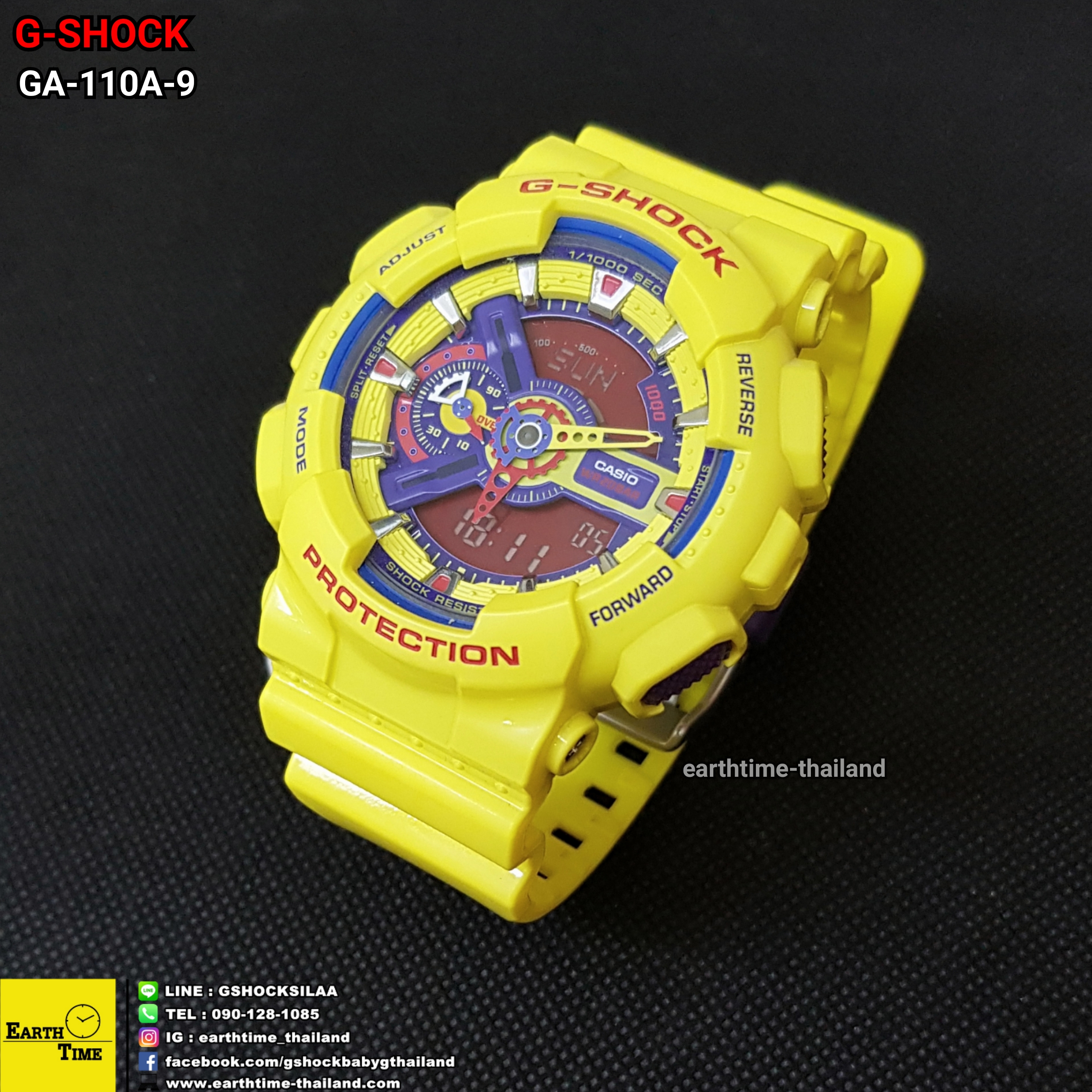 G-Shock ของใหม่แท้100% รับประกัน 1 ปี GA-110A-9