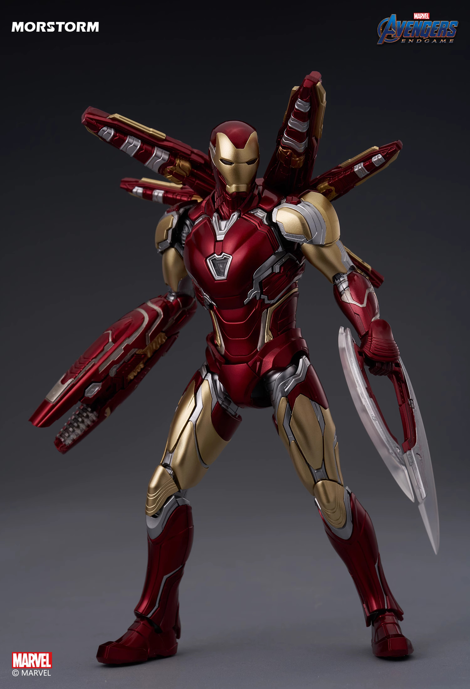 (E-model) Morstorm Plastic kit 1/12 ironman Mk-85 (สูง 15 CM)