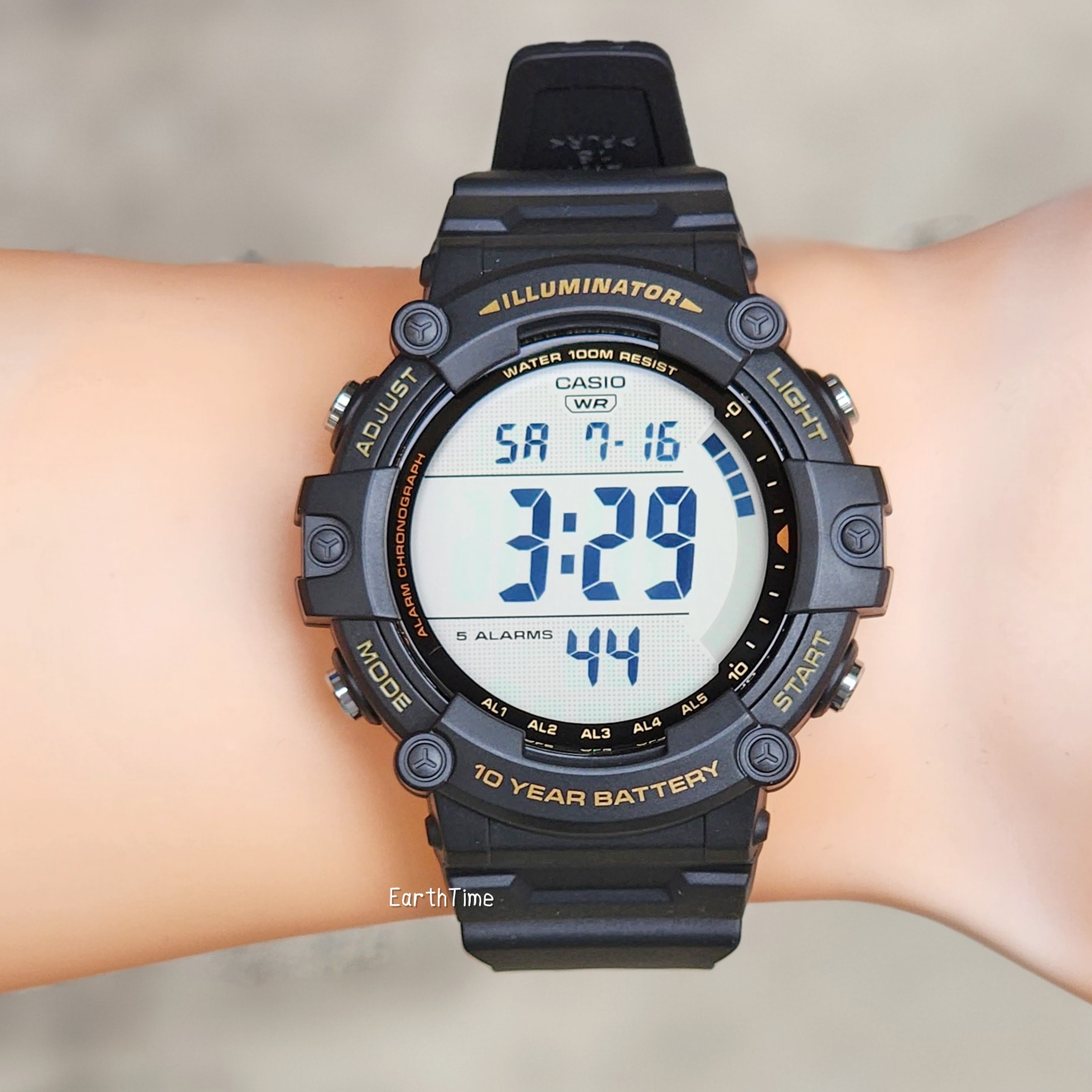 AE-1500WHX-1A l CASIO สายเรซิ่น