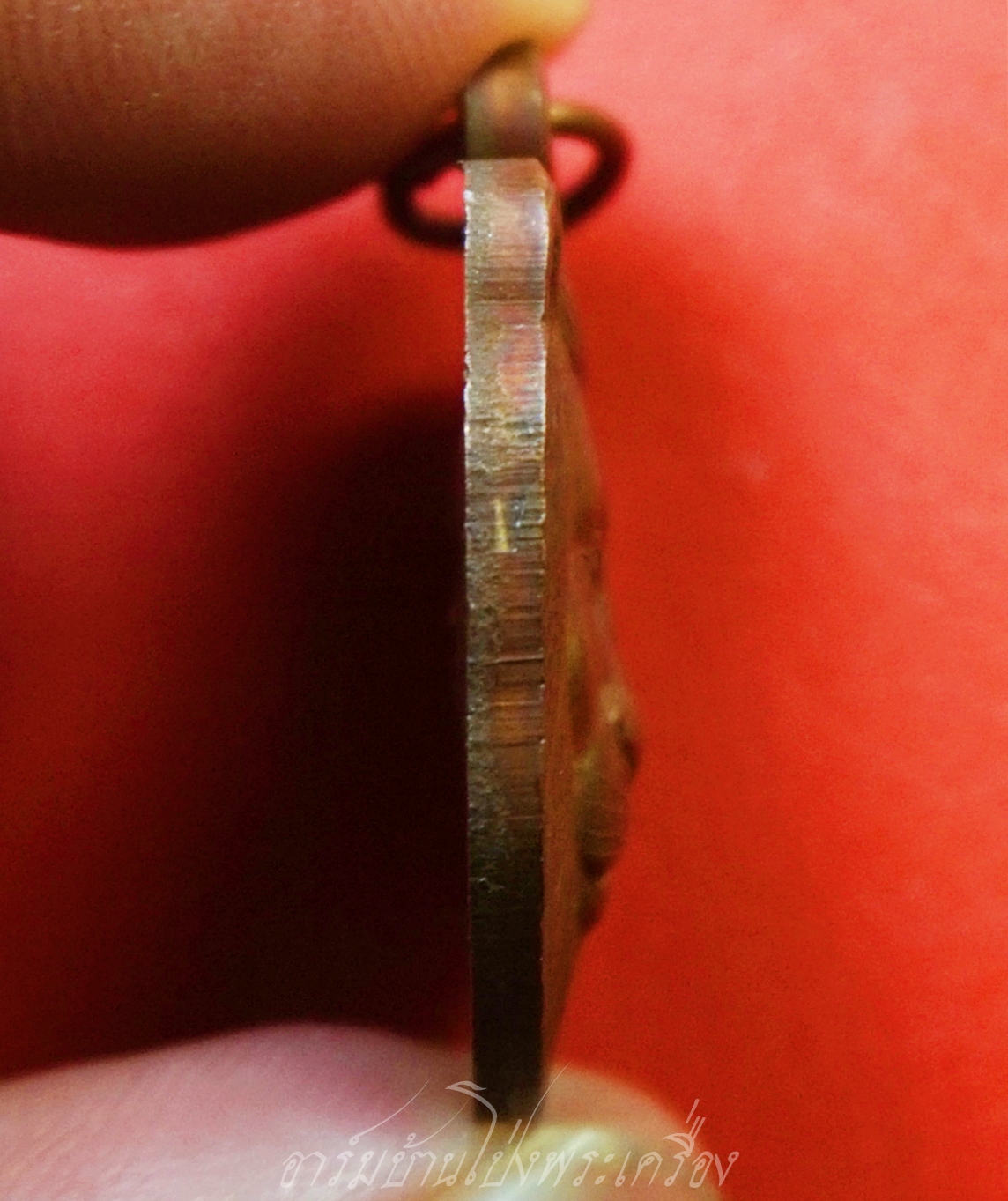 พระเอื้อ วัดหนองอ้อ หน้าสิงห์ เนื้อทองแดง(องค์ที่2)