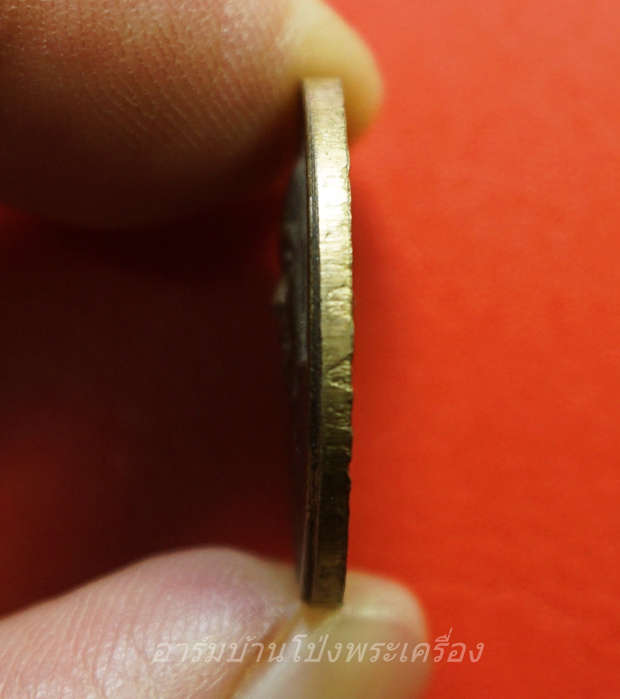 พระอาจารย์สมชาย วัดเขาสุุกิม รุ่นเมตตา อายุ ๖๖ ปี พ.ศ.๒๕๓๔ เนื้อฝาบาตร(องค์ที่1)