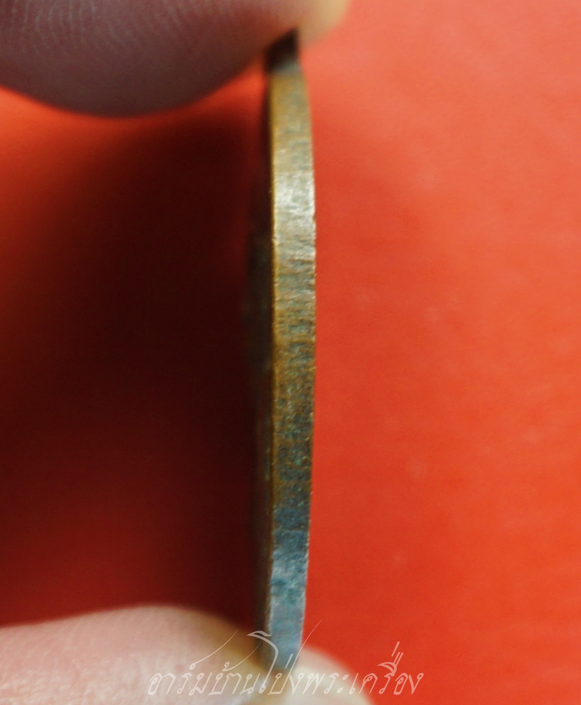 หลวงพ่ออรุณ วัดด่านทับตะโก ปี๒๕๒๗ ที่ระลึกงานปิดทองฝังลูกนิมิต เนื้อทองแดง(องค์ที่3)