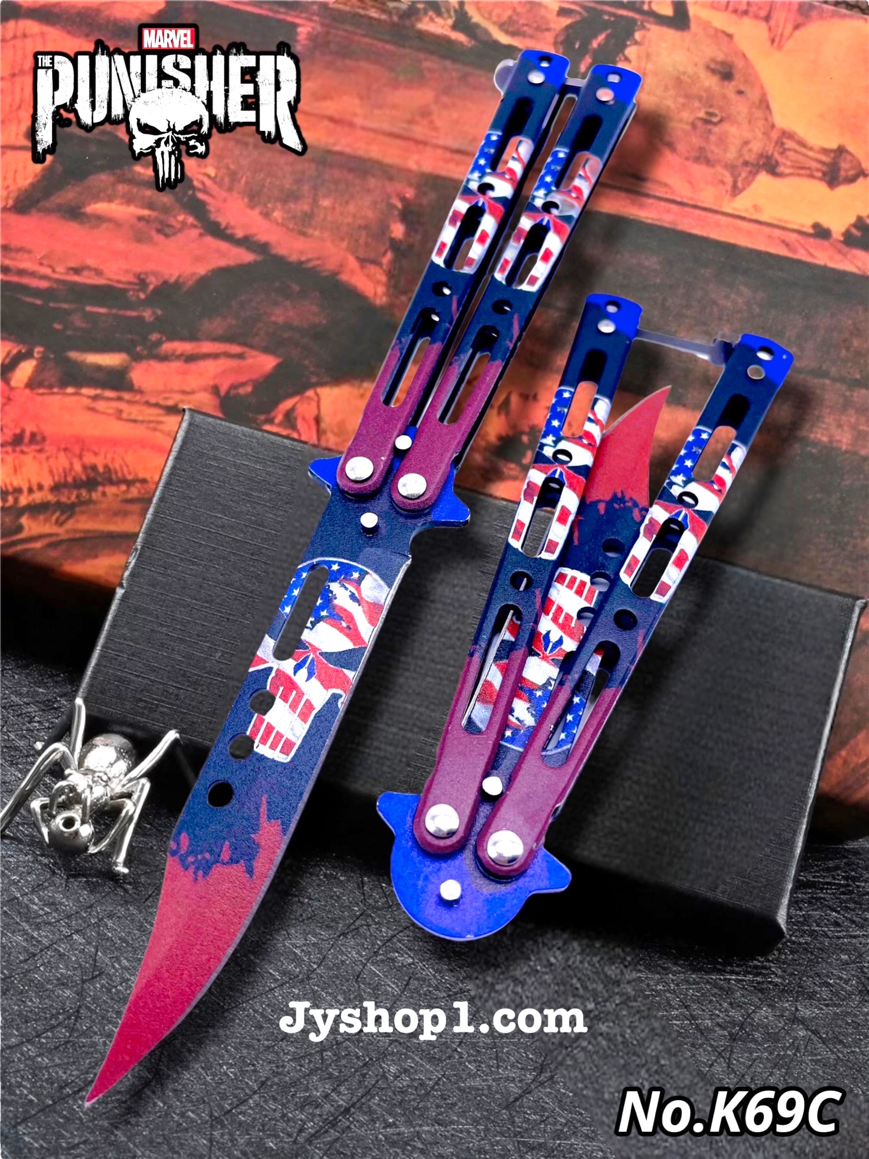 มีดควง มีดบาลิซอง 3D รุ่น K69C พร้อมส่ง ราคาถูก