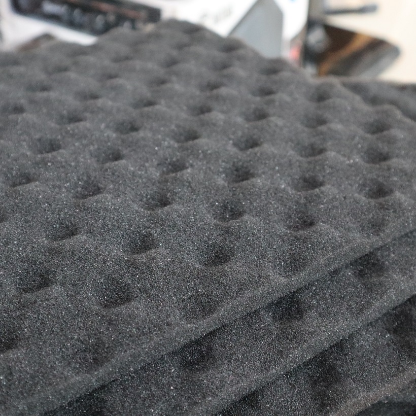 1 เซ็ท 4 ชิ้น ! ฟองน้ำรังไข่ ซับเสียงกลอง แผ่นซับเสียงกลอง สำหรับห้องอัดเสียง ห้องซ้อมดนตรี