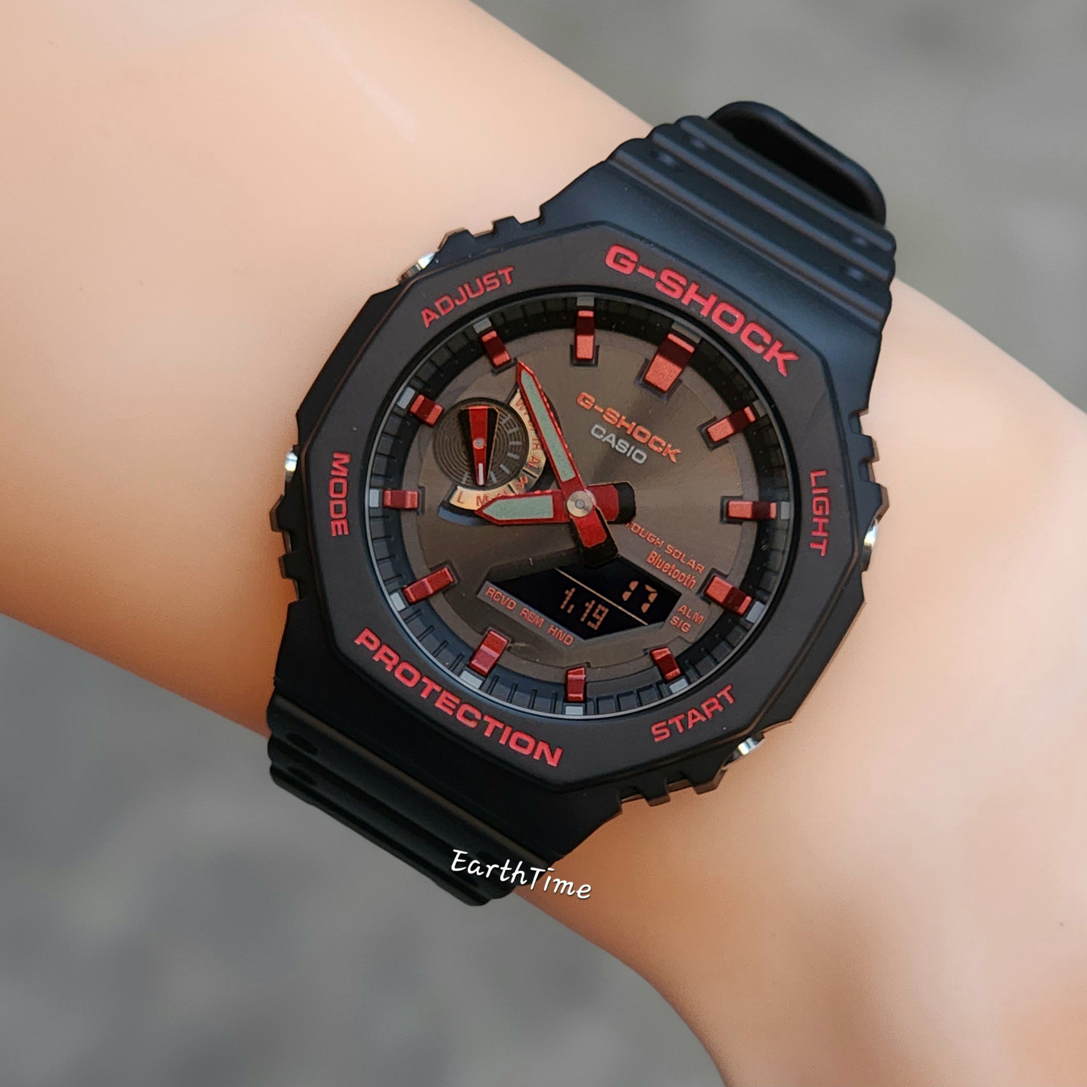 GA-B2100BNR-1A l Ignite Red Series l G-SHOCK