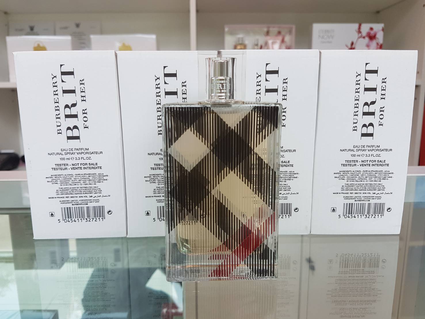 Tester Burberry Brit EDP 100ml. น้ำหอมแท้ 100%