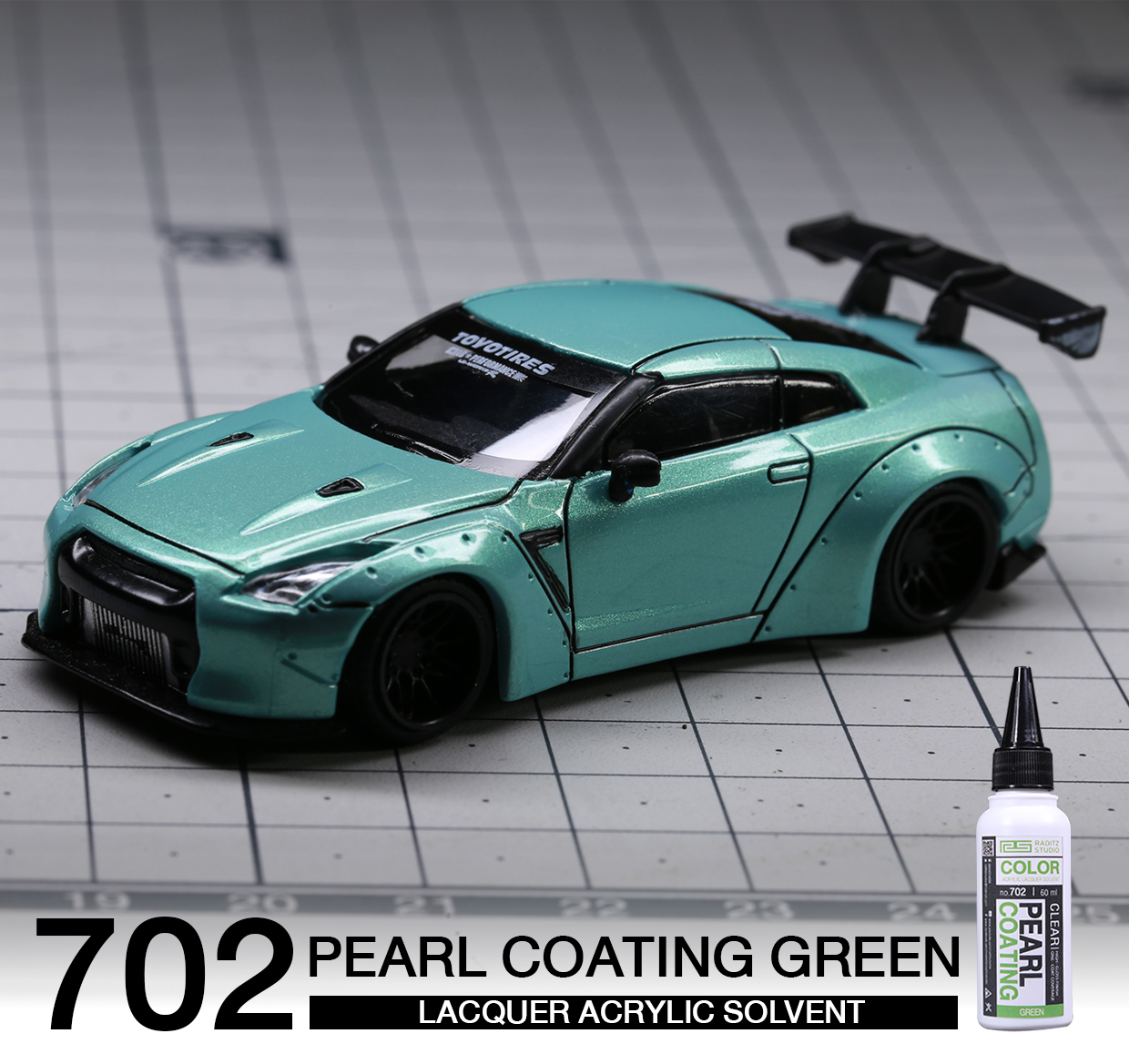 (RS-Raditz) General Effect PL702 Pearl Coating Green 60ml