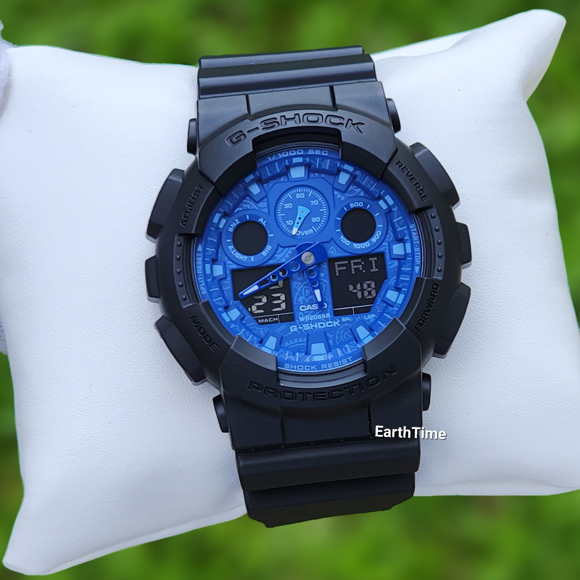 GA-100BP-1A l G-Shock l Blue Paisley Series l ของใหม่แท้100%