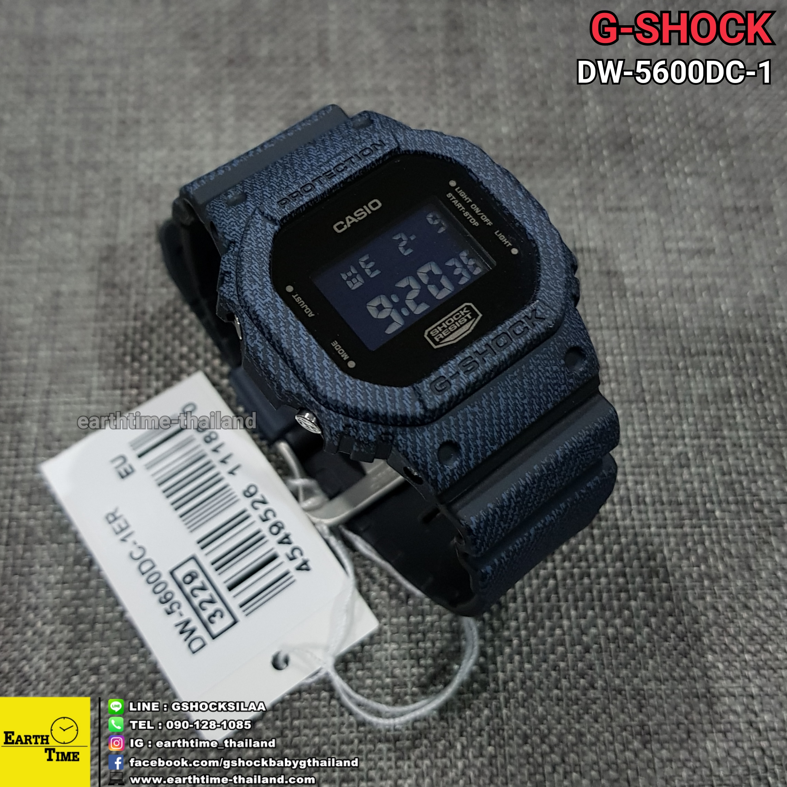 G-Shock ของใหม่แท้100% รับประกัน 1 ปี DW-5600DC-1DR